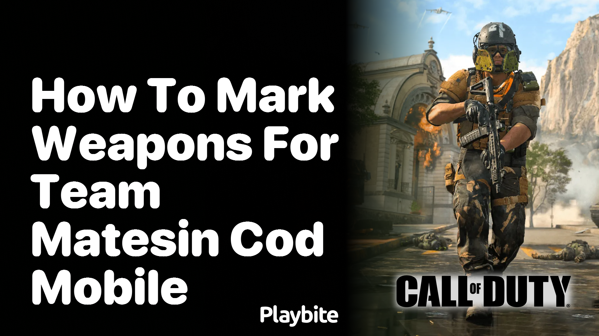 How to Mark Weapons for Teammates in COD Mobile