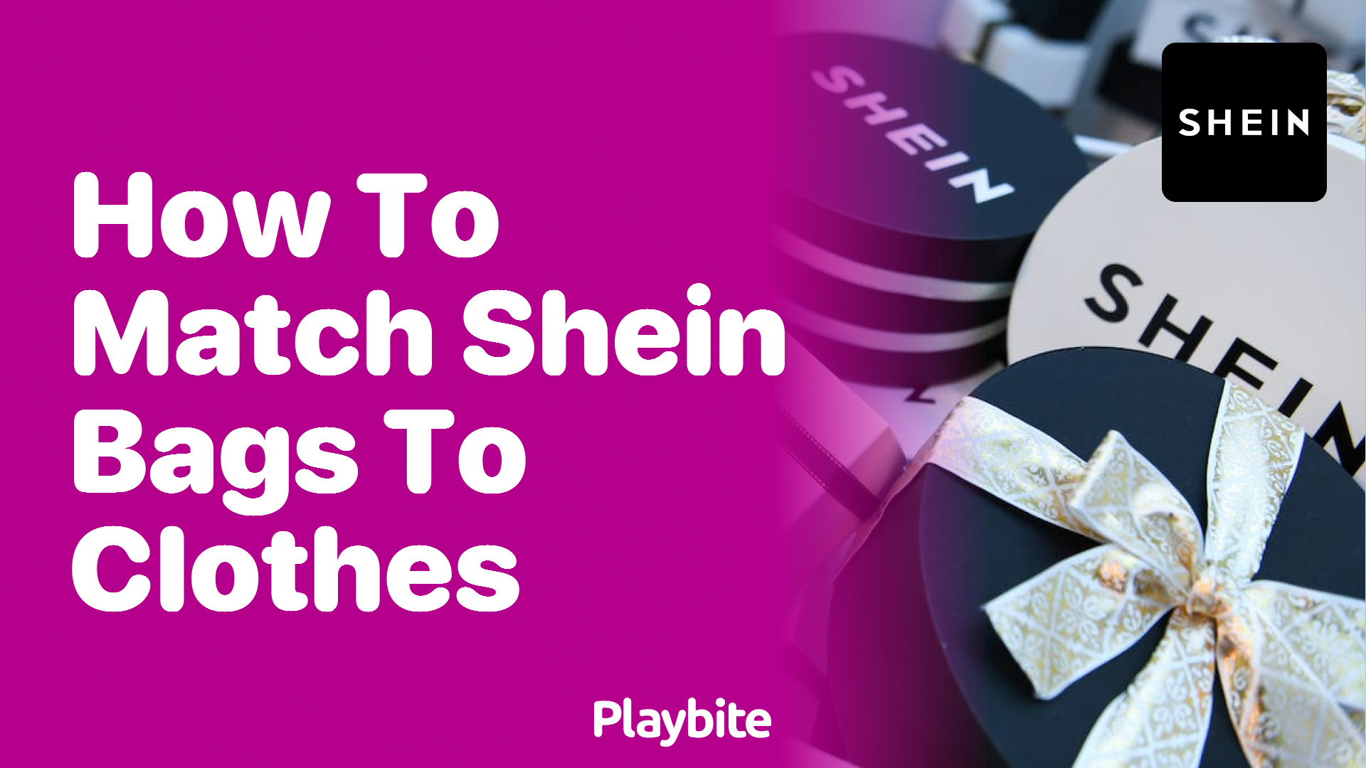 How to Match SHEIN Bags to Clothes for a Perfect Outfit Playbite