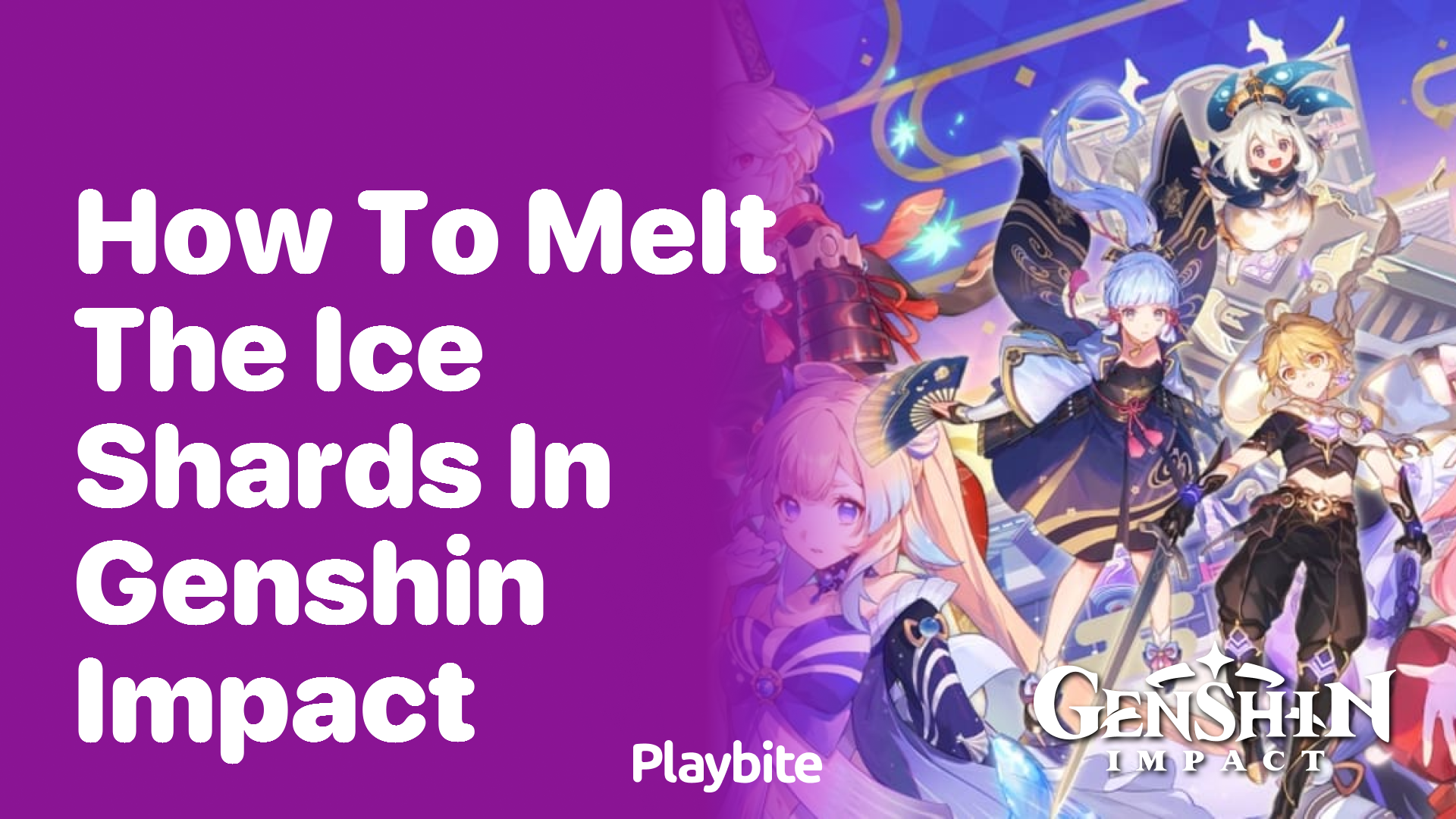 How to Melt the Ice Shards in Genshin Impact