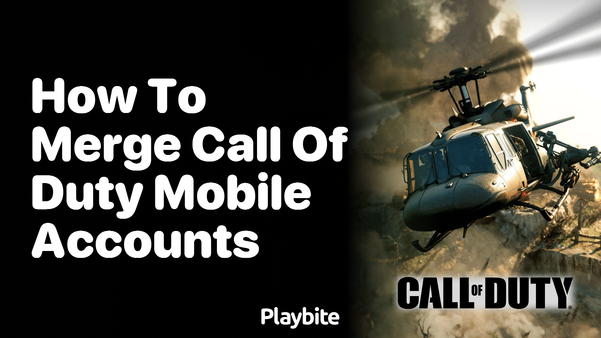 How to Merge Call of Duty Mobile Accounts Playbite
