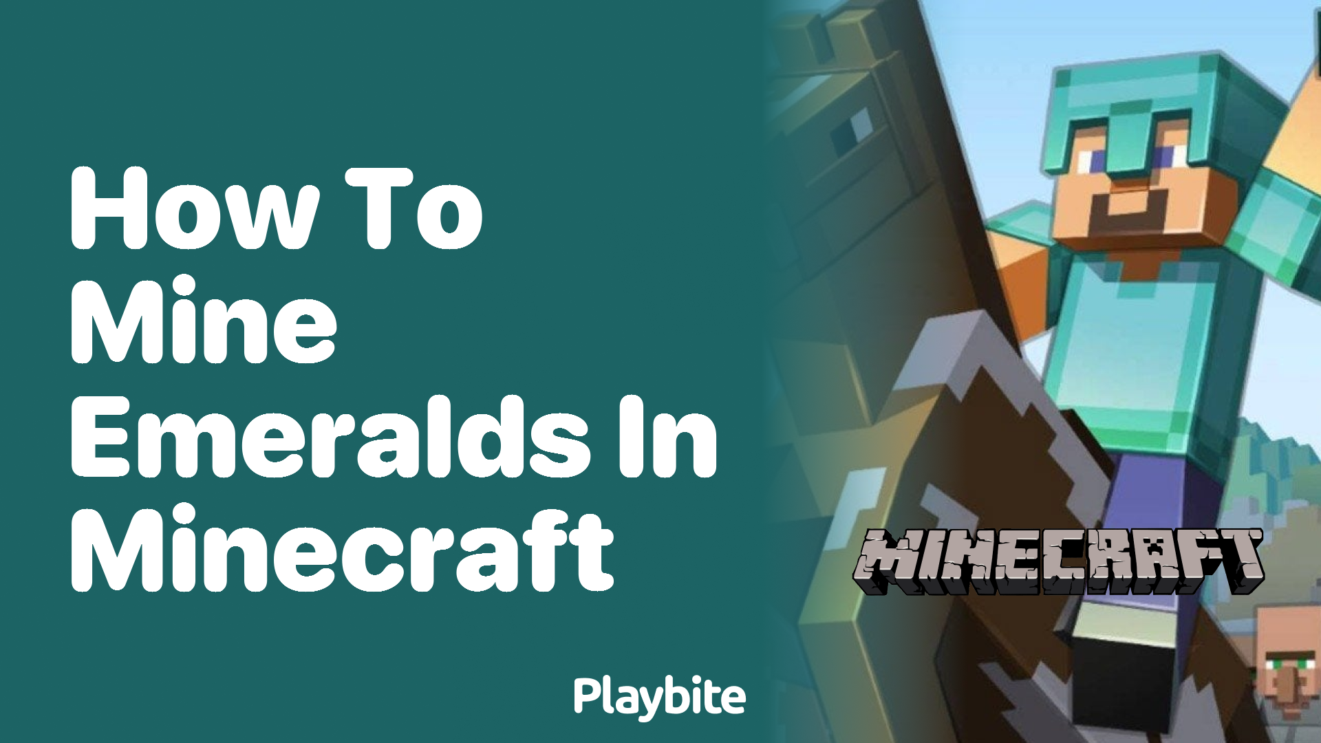 How to Mine Emeralds in Minecraft