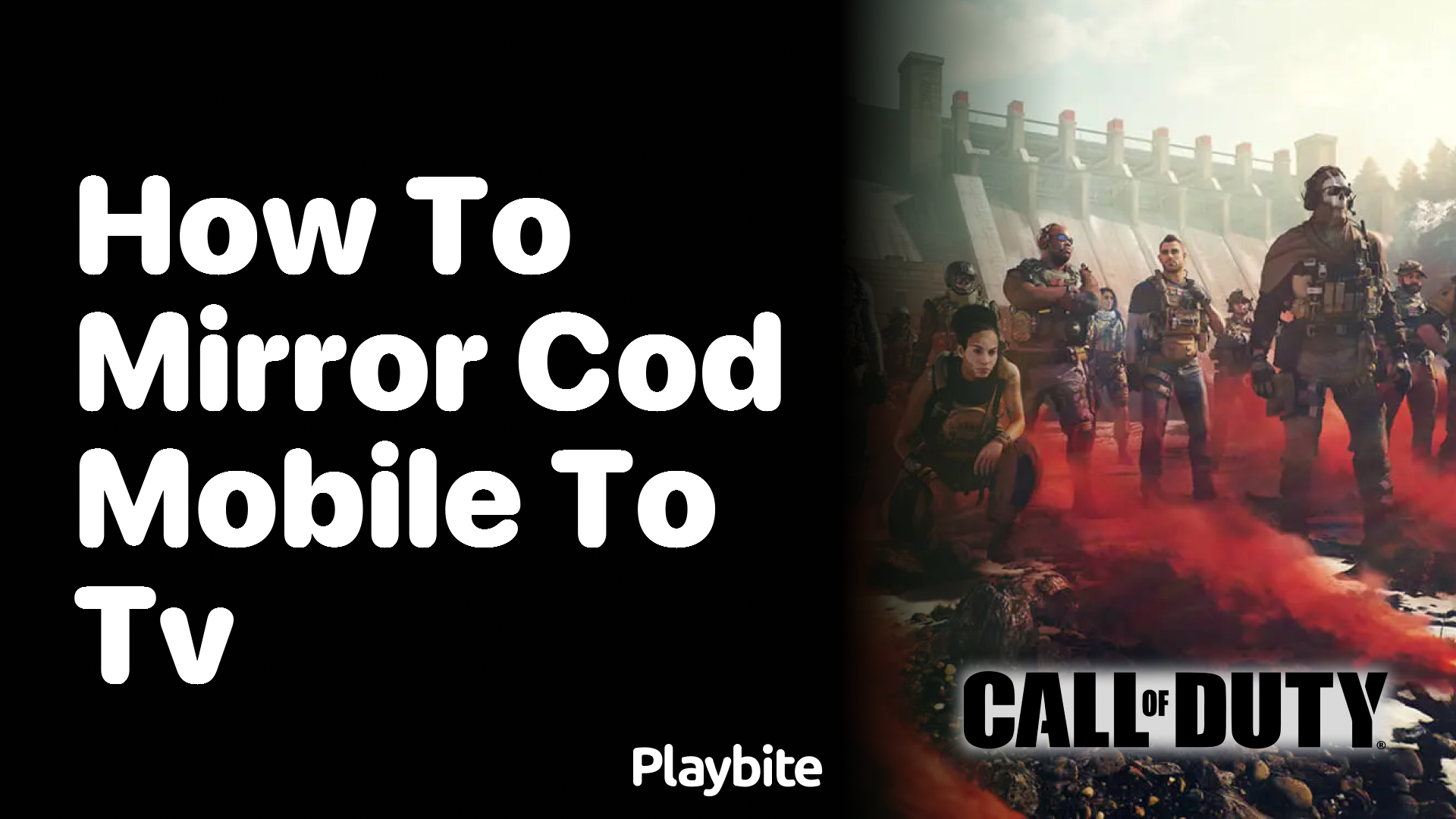 How to Mirror COD Mobile to Your TV