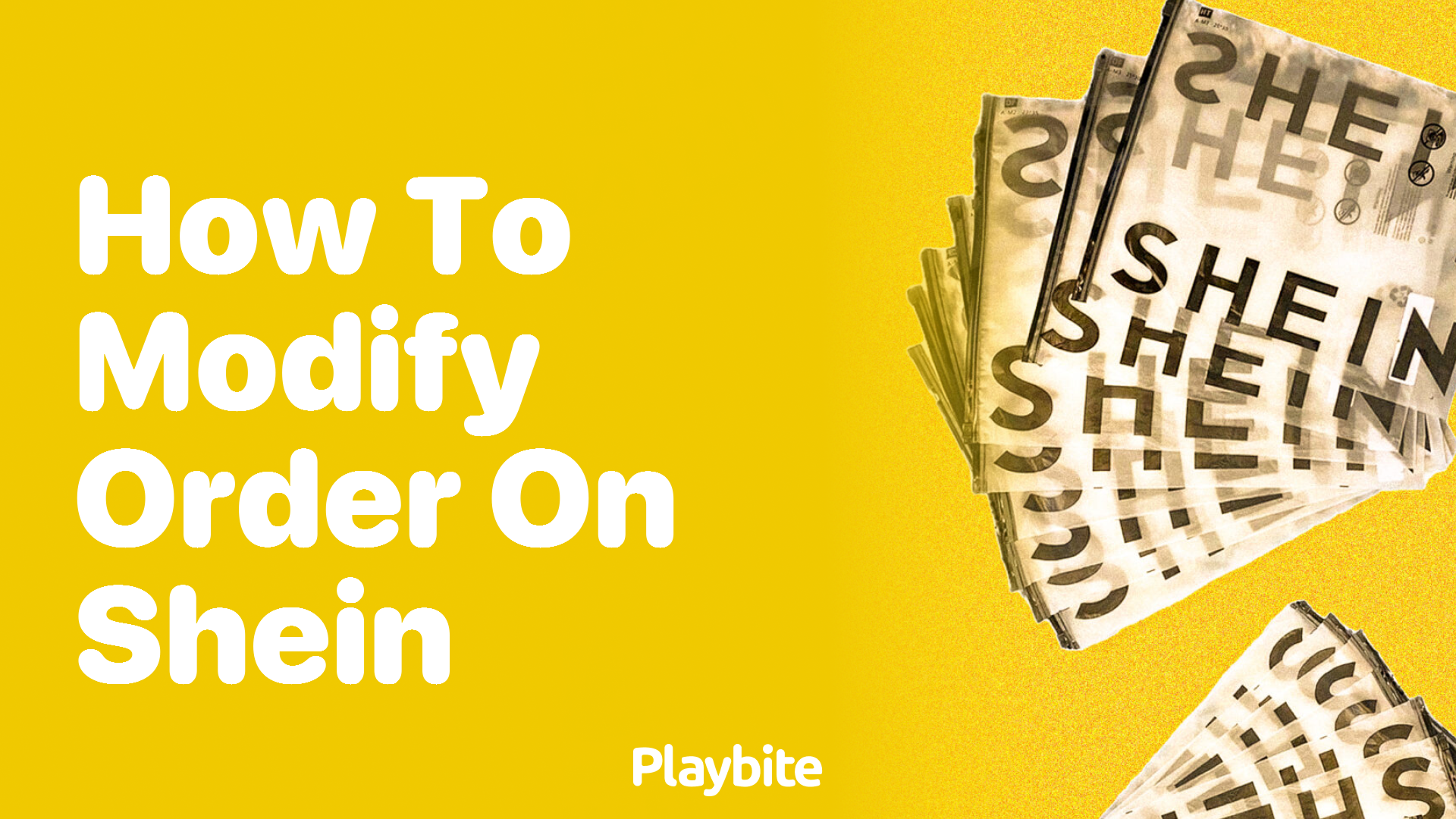 How to Modify an Order on SHEIN