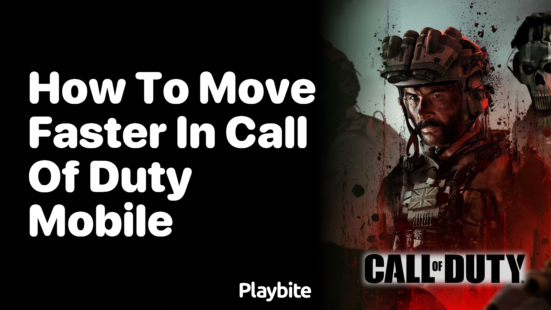 How to Move Faster in Call of Duty Mobile
