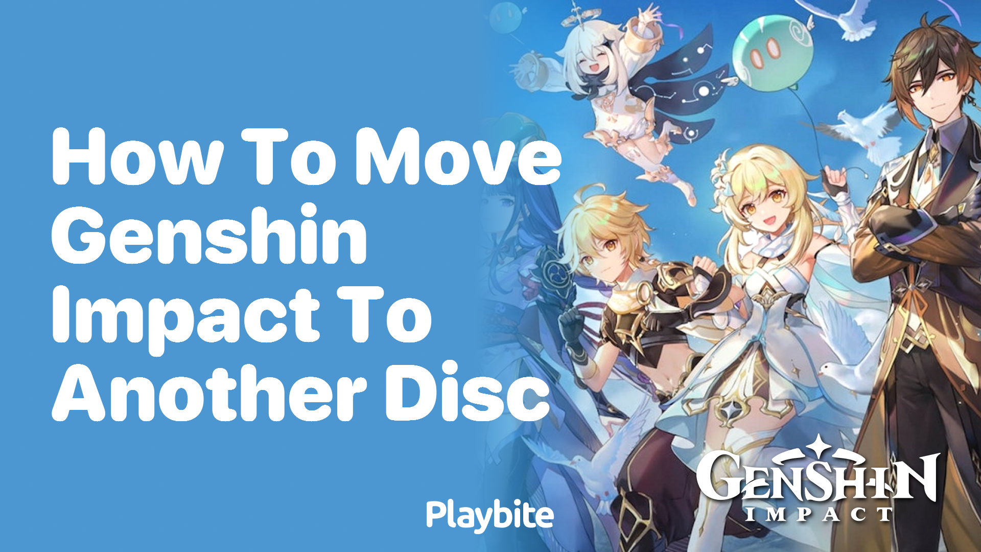 How to Move Genshin Impact to Another Disc: A Simple Guide