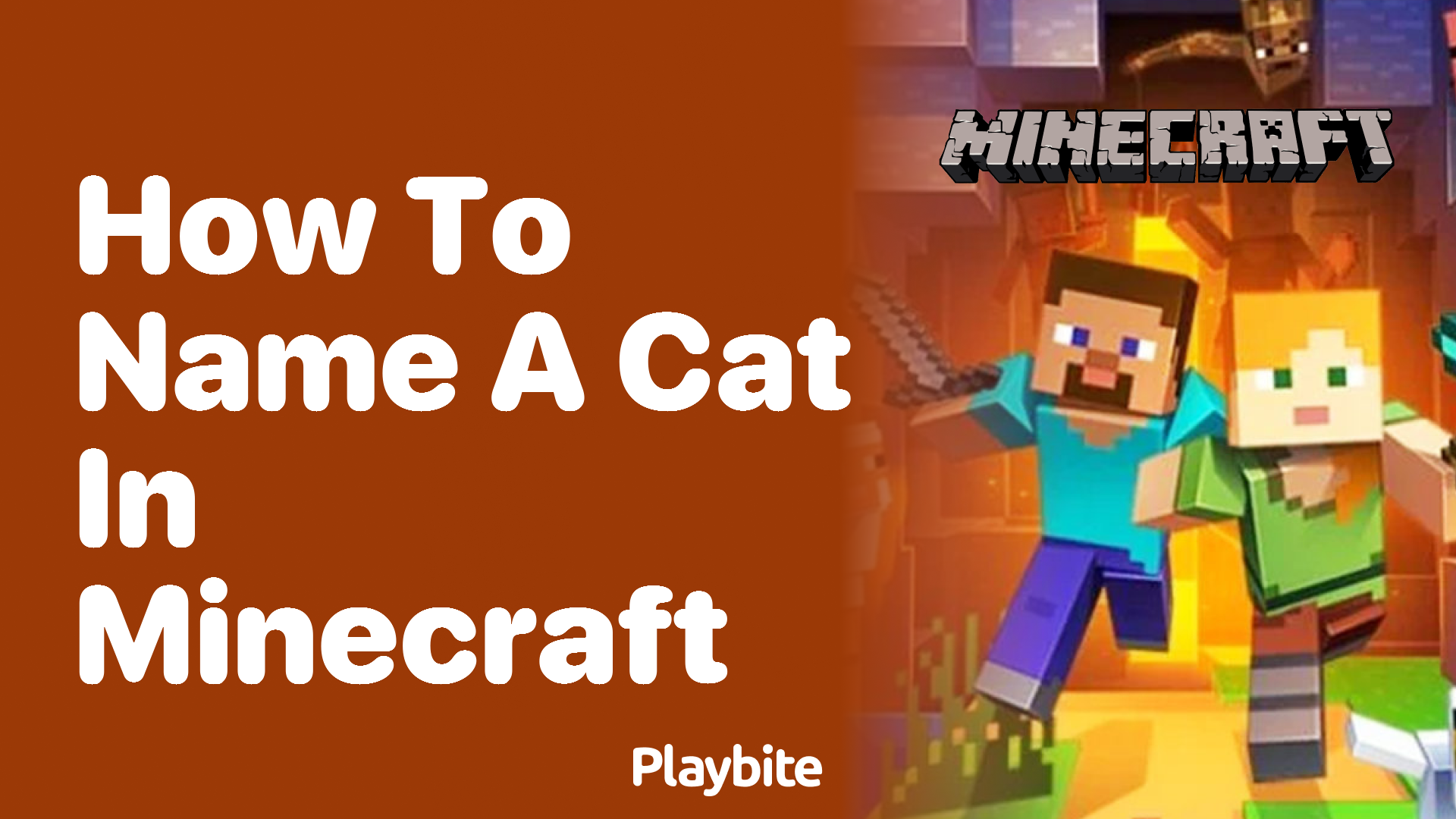 How to Name a Cat in Minecraft