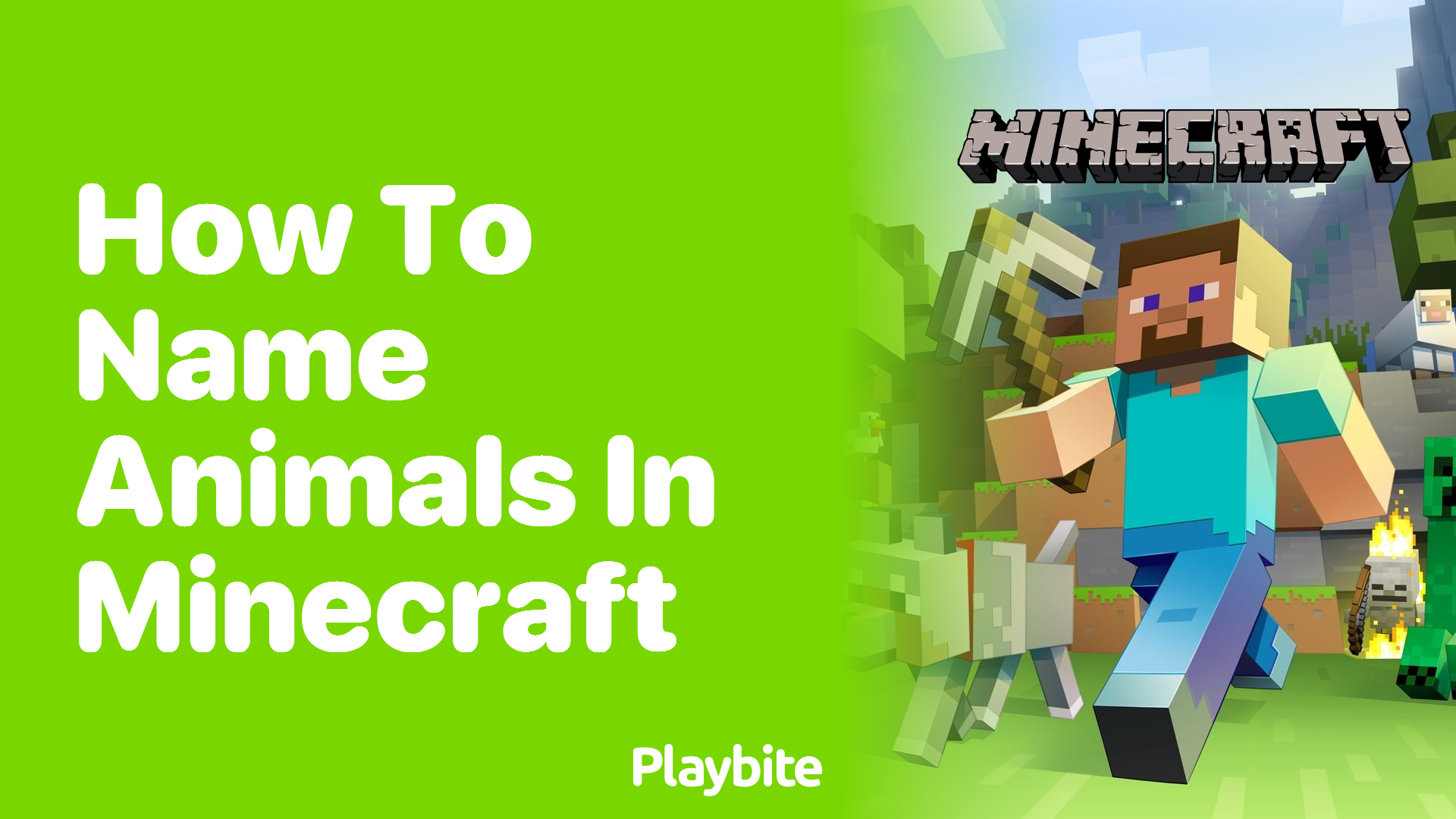 How to Name Animals in Minecraft: A Simple Guide
