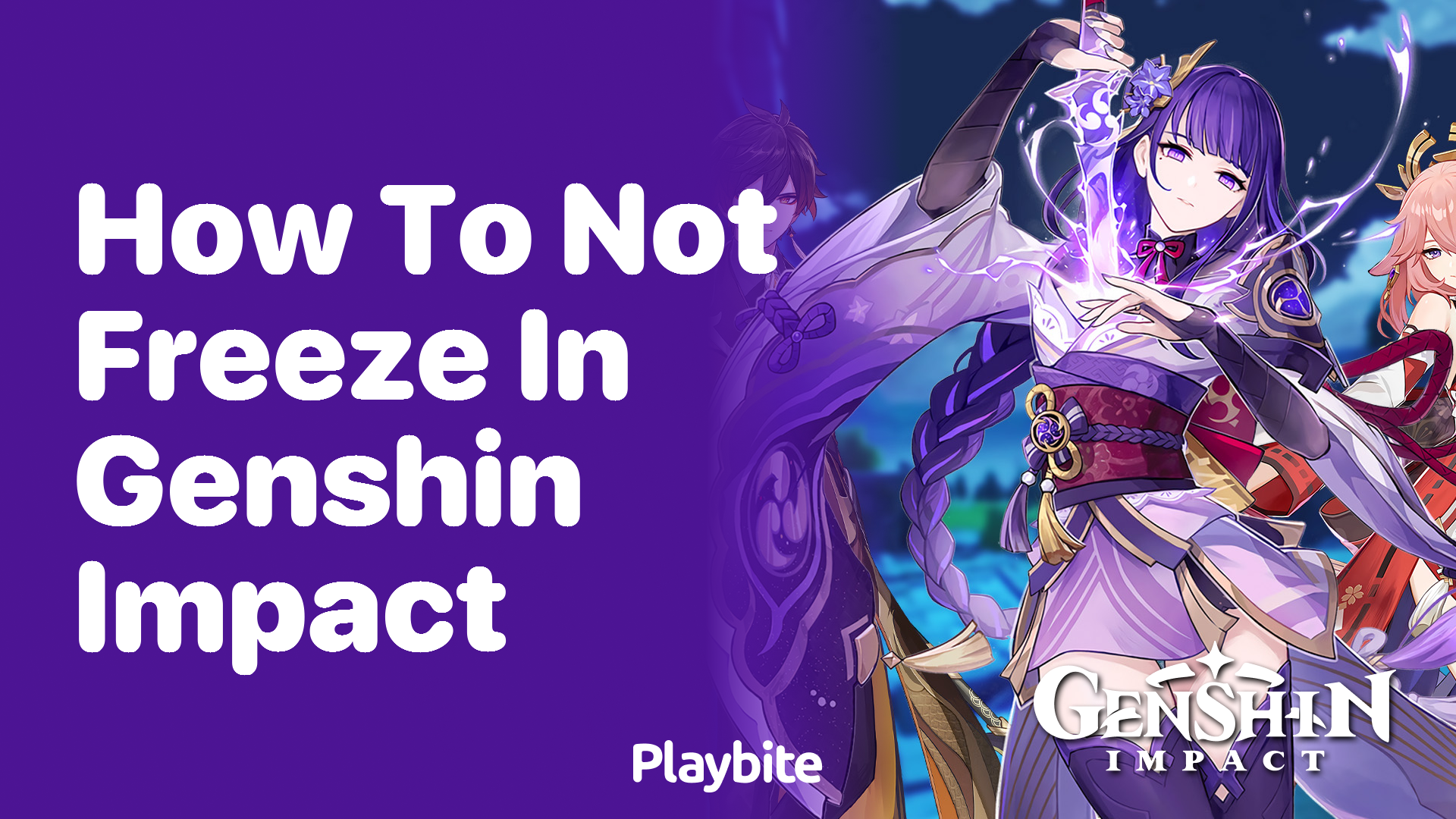 How to Avoid Freezing in Genshin Impact