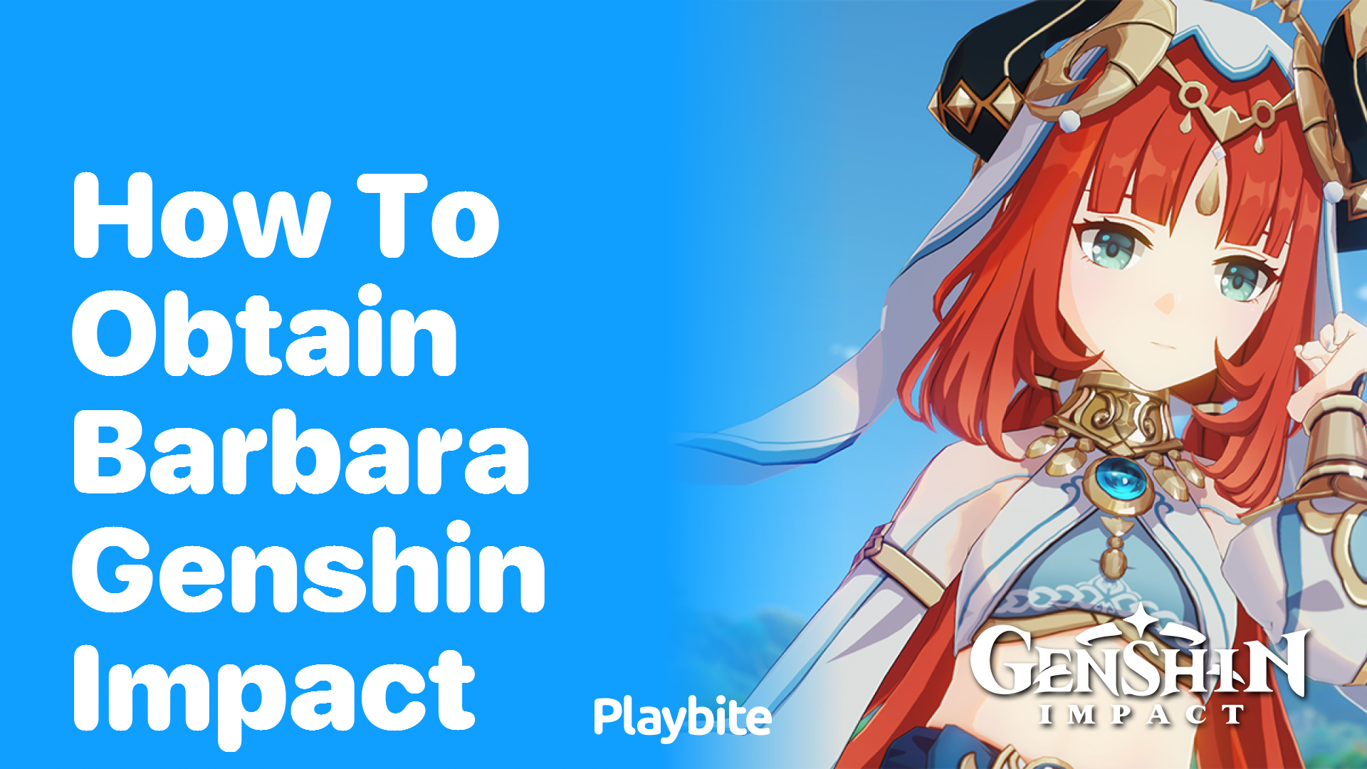 How to Obtain Barbara in Genshin Impact