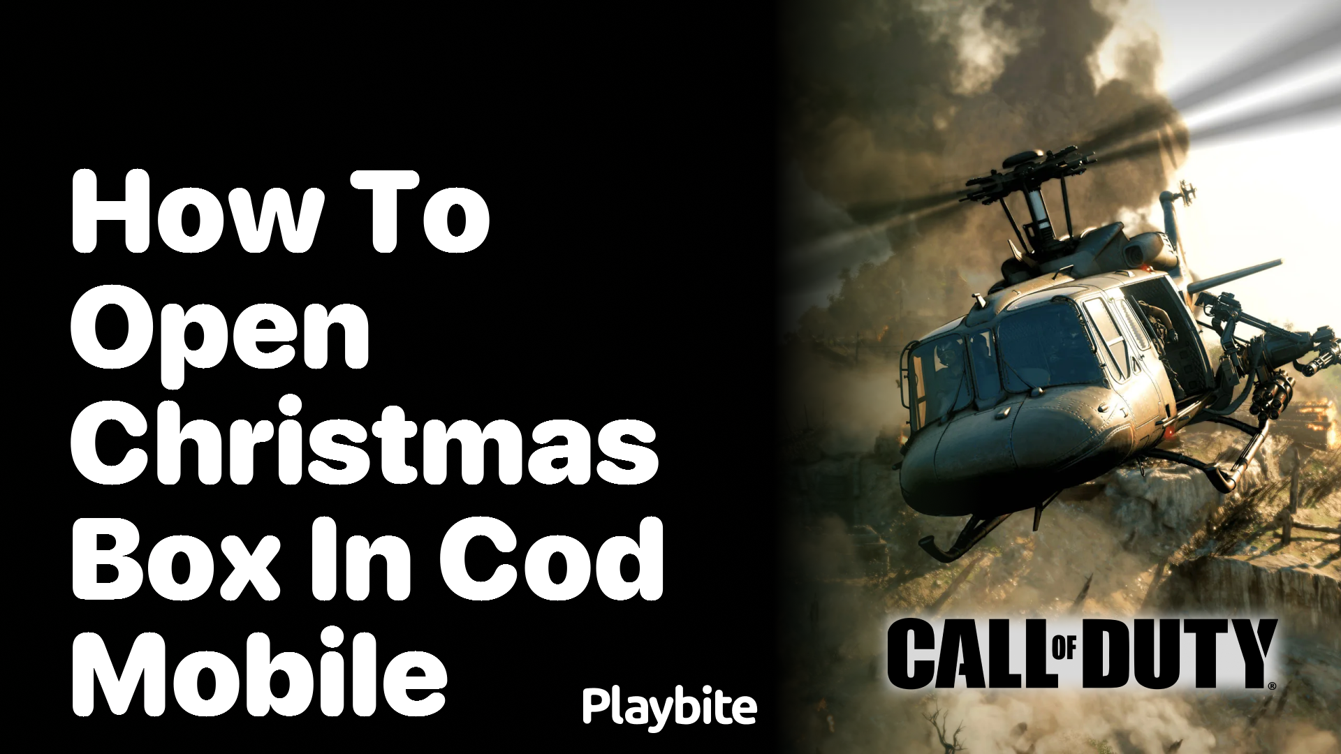 How to Open Christmas Box in COD Mobile