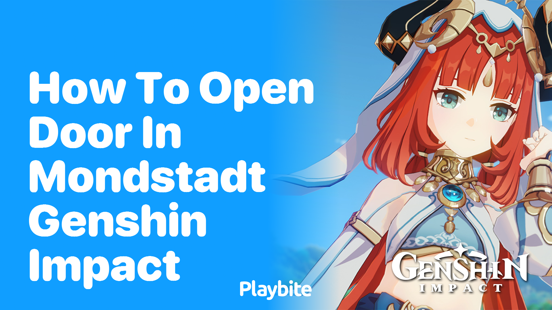 How to Open Door in Mondstadt in Genshin Impact A Simple Guide Playbite