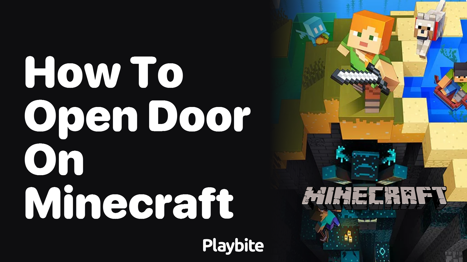 How to Open a Door in Minecraft: A Simple Guide