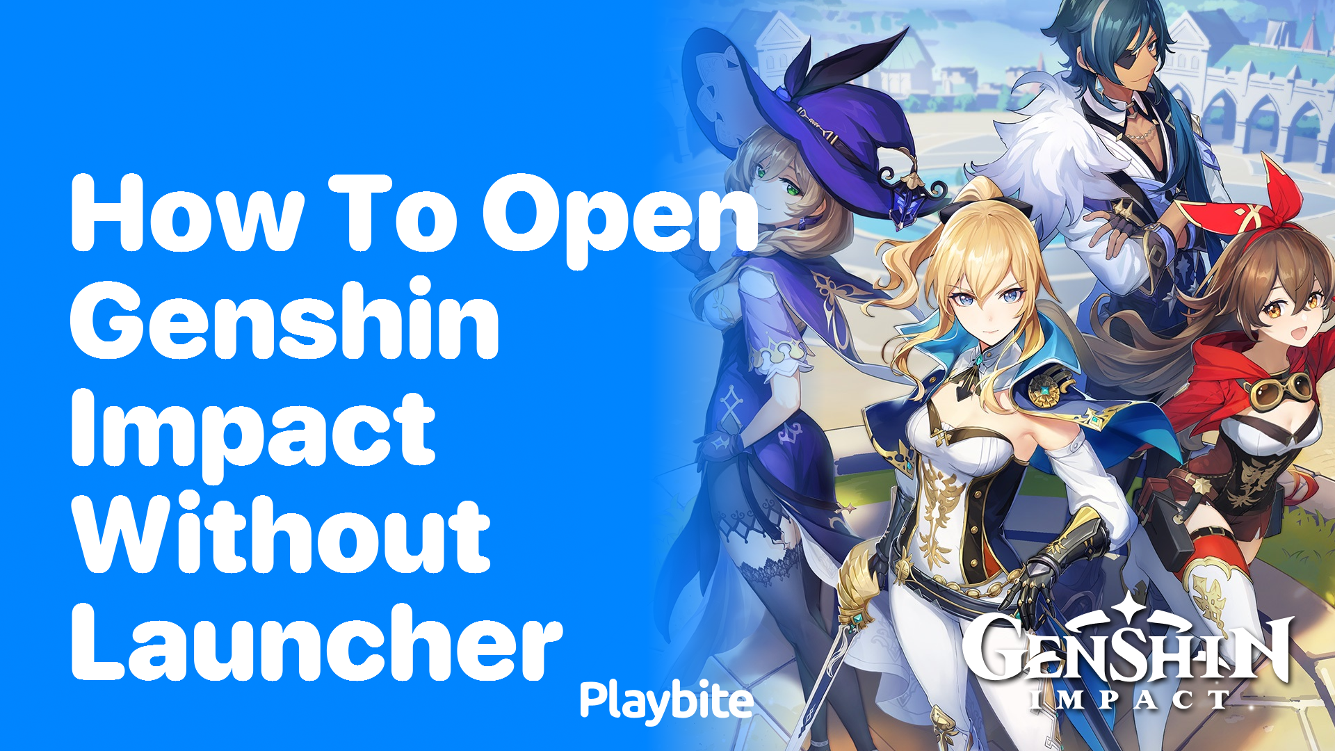 How to Open Genshin Impact Without the Launcher