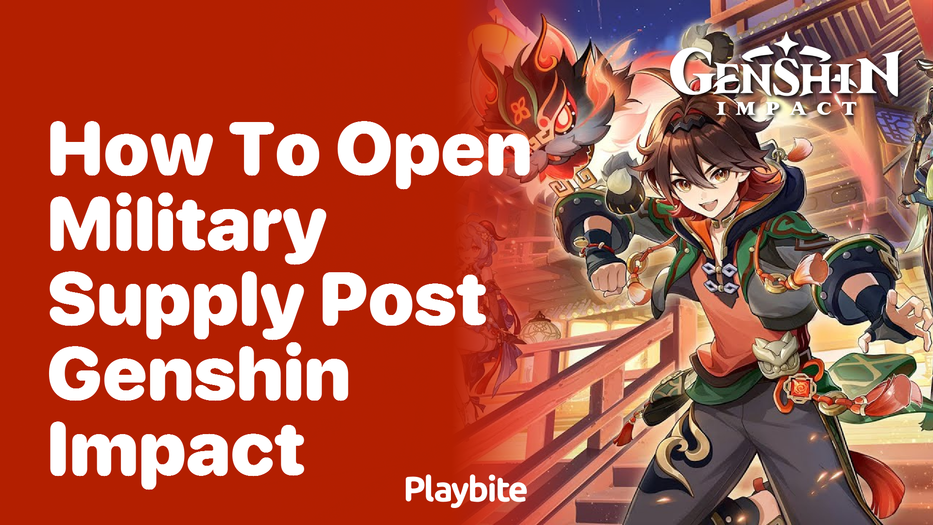 How to Open Military Supply Post in Genshin Impact