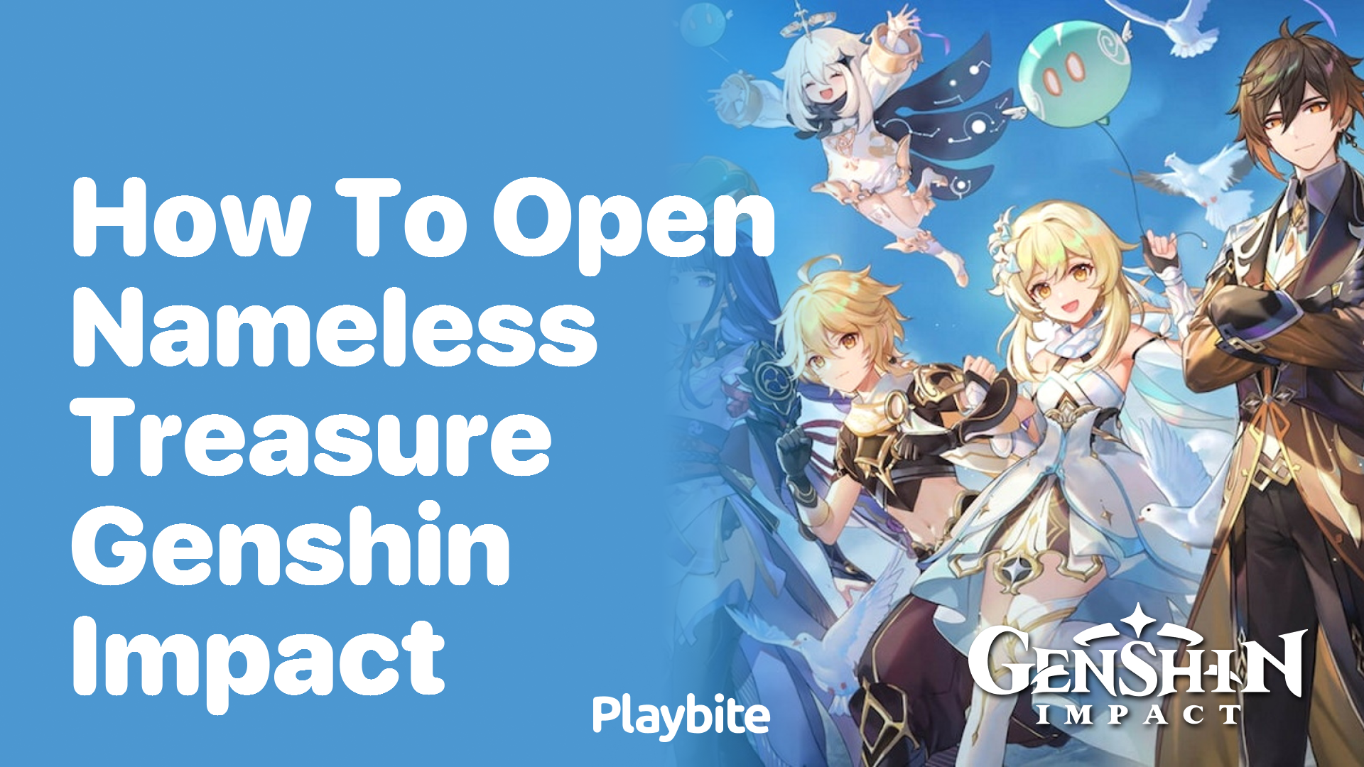 How to Open Nameless Treasure in Genshin Impact
