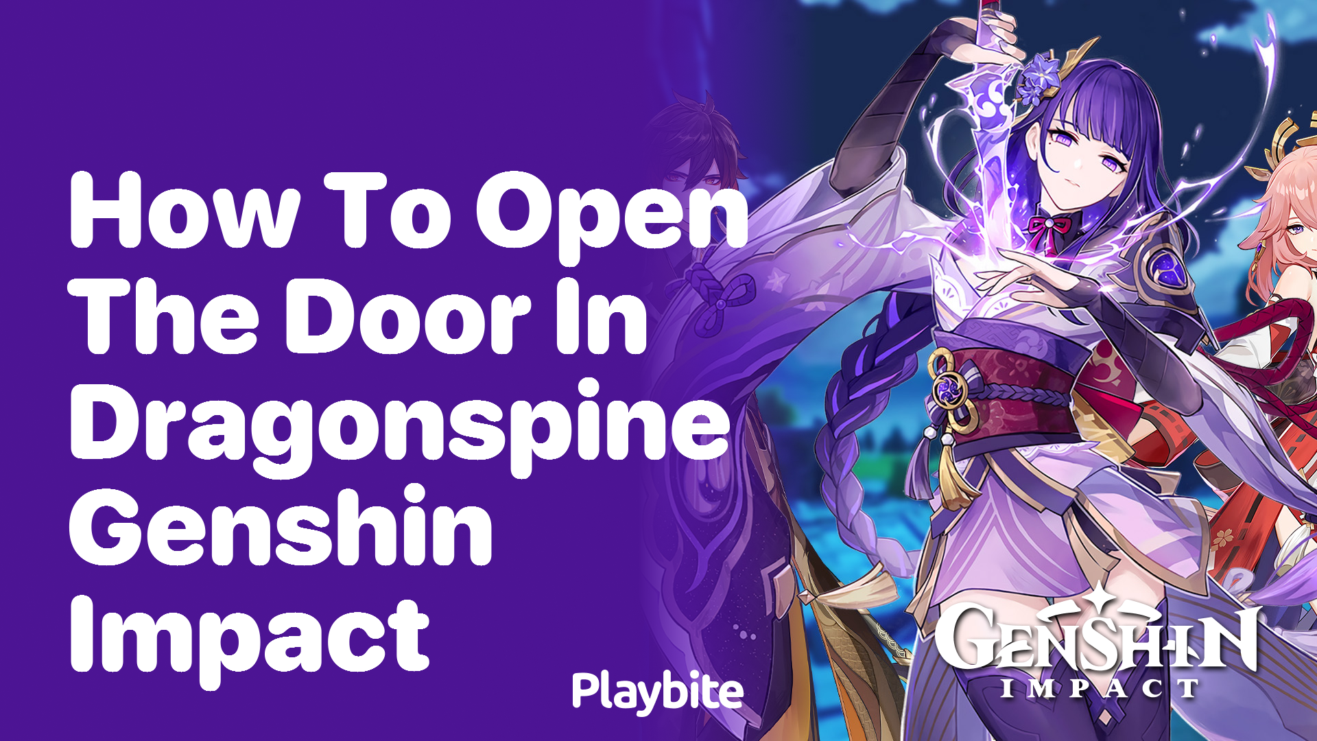 How to Open the Door in Dragonspine in Genshin Impact