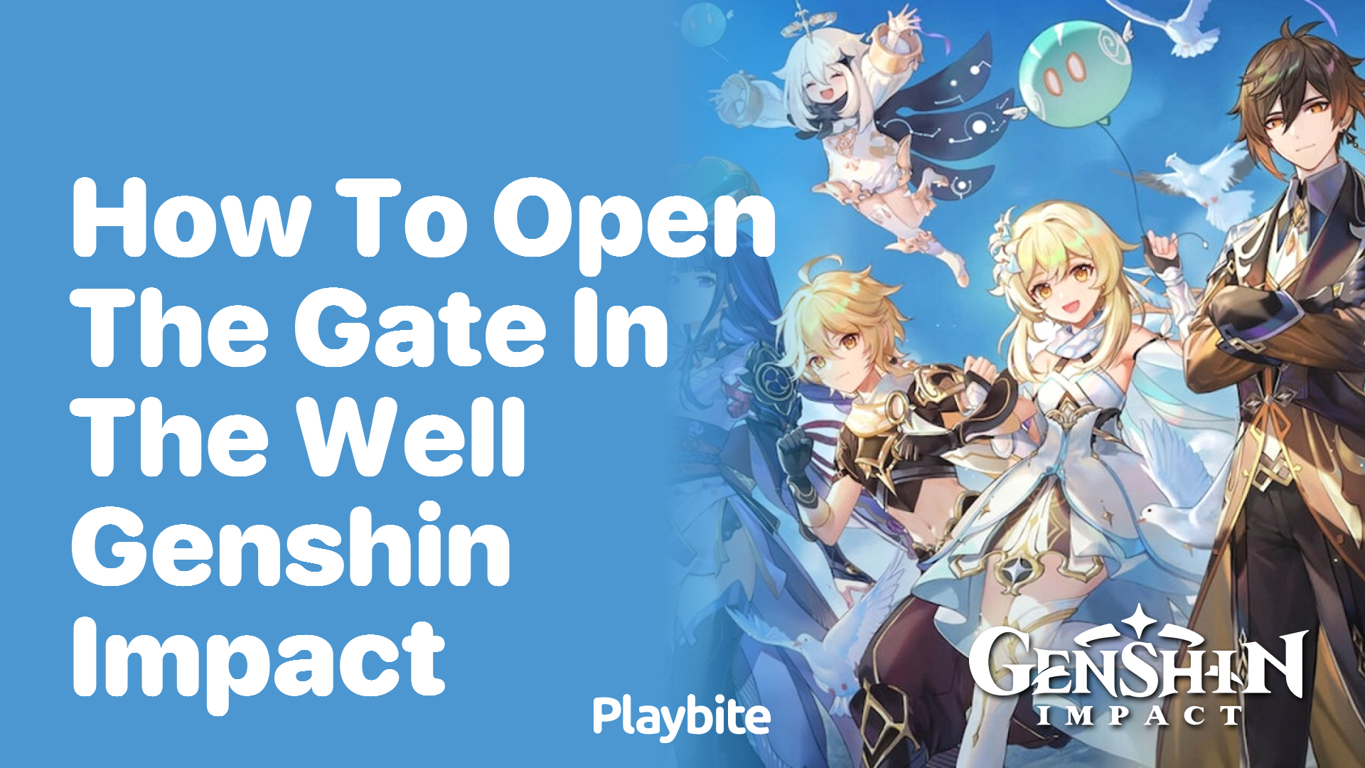 How to Open the Gate in the Well in Genshin Impact