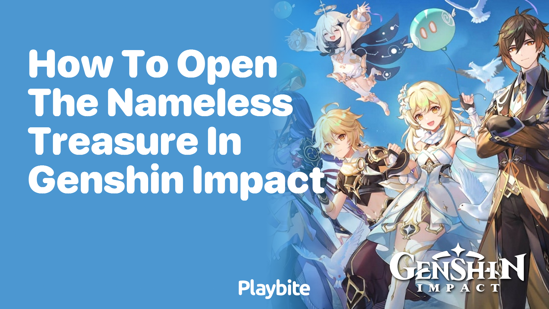 How to Open the Nameless Treasure in Genshin Impact