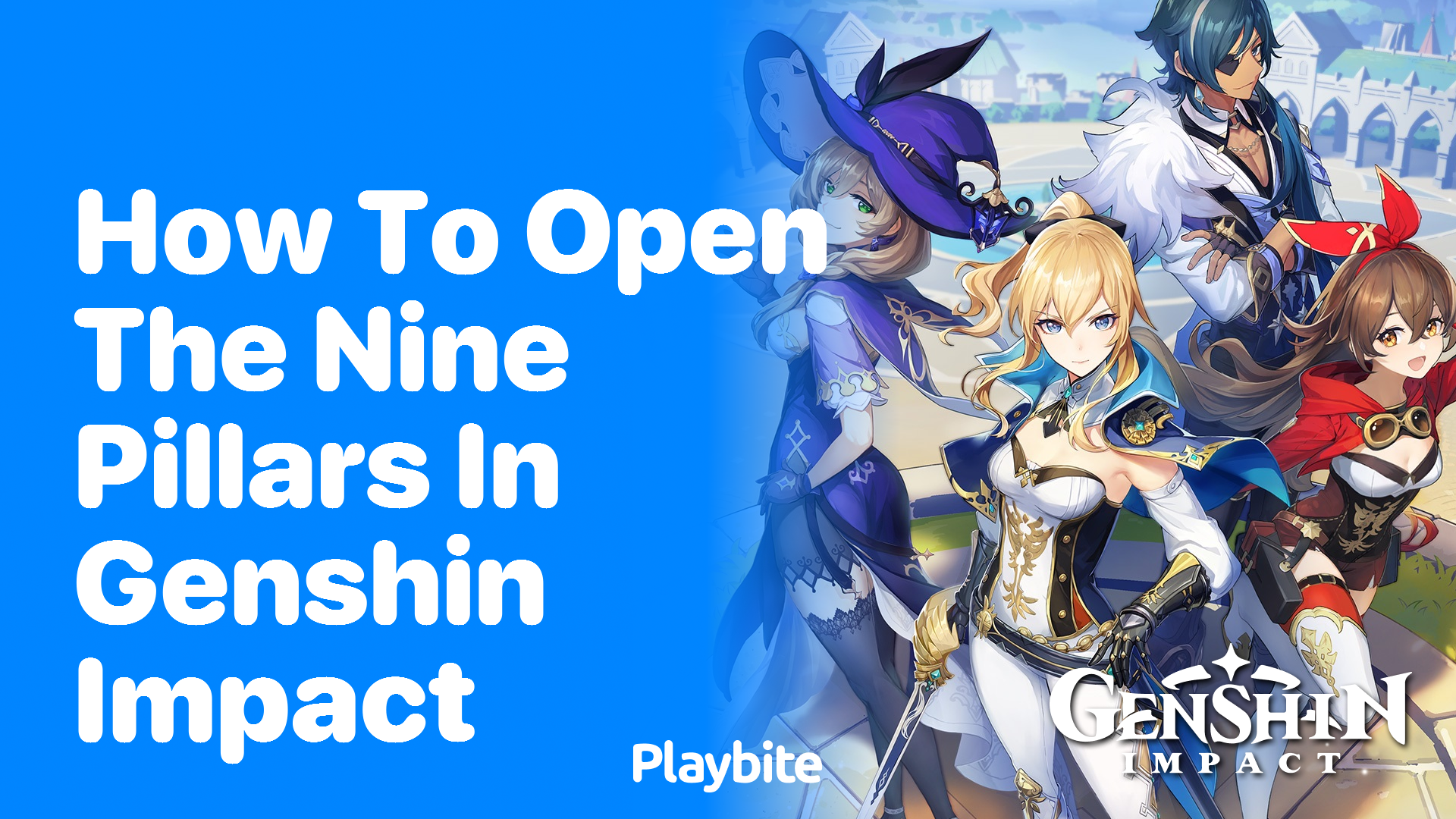 How to Open the Nine Pillars in Genshin Impact