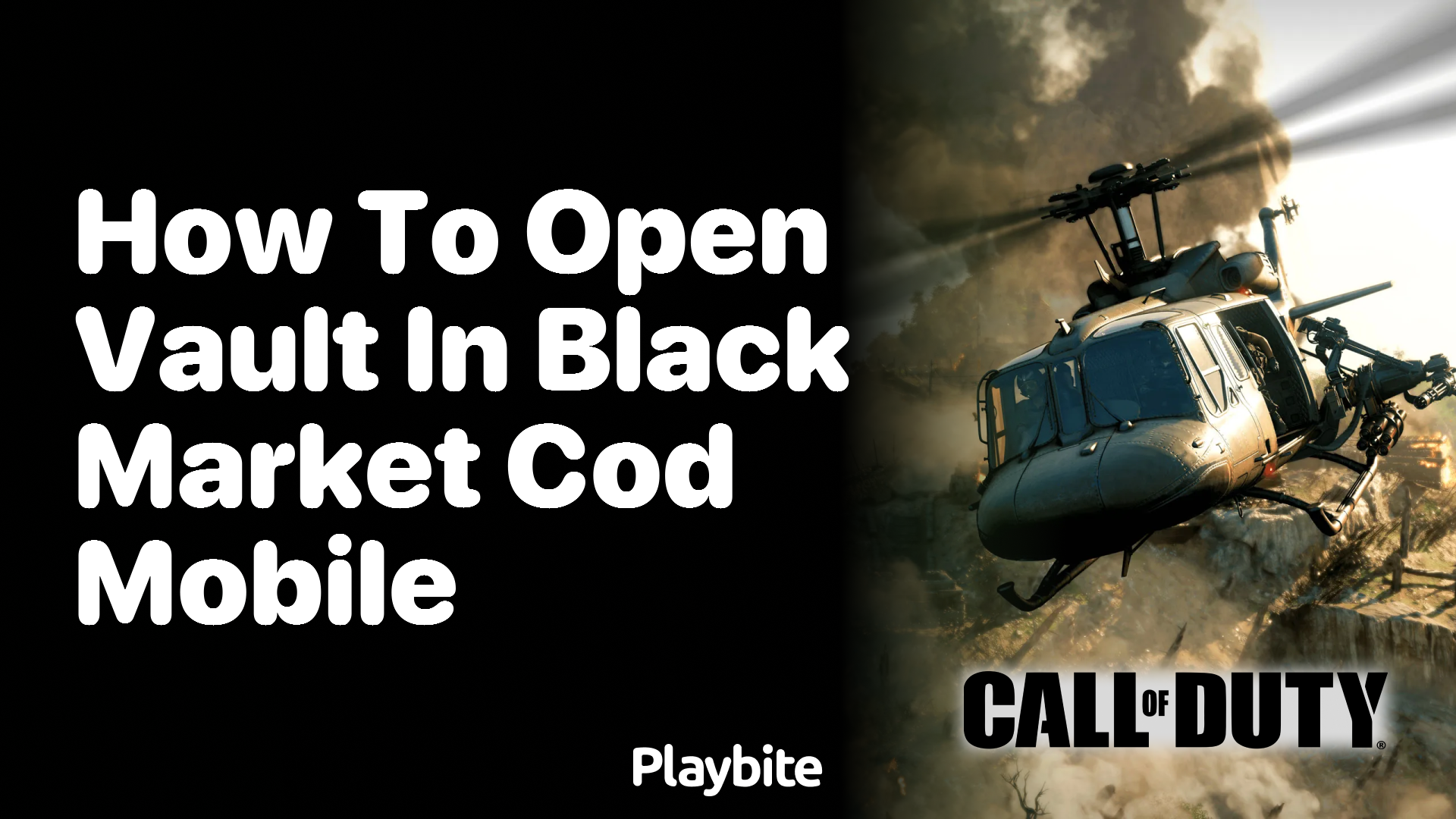 How to Open the Vault in Black Market in COD Mobile