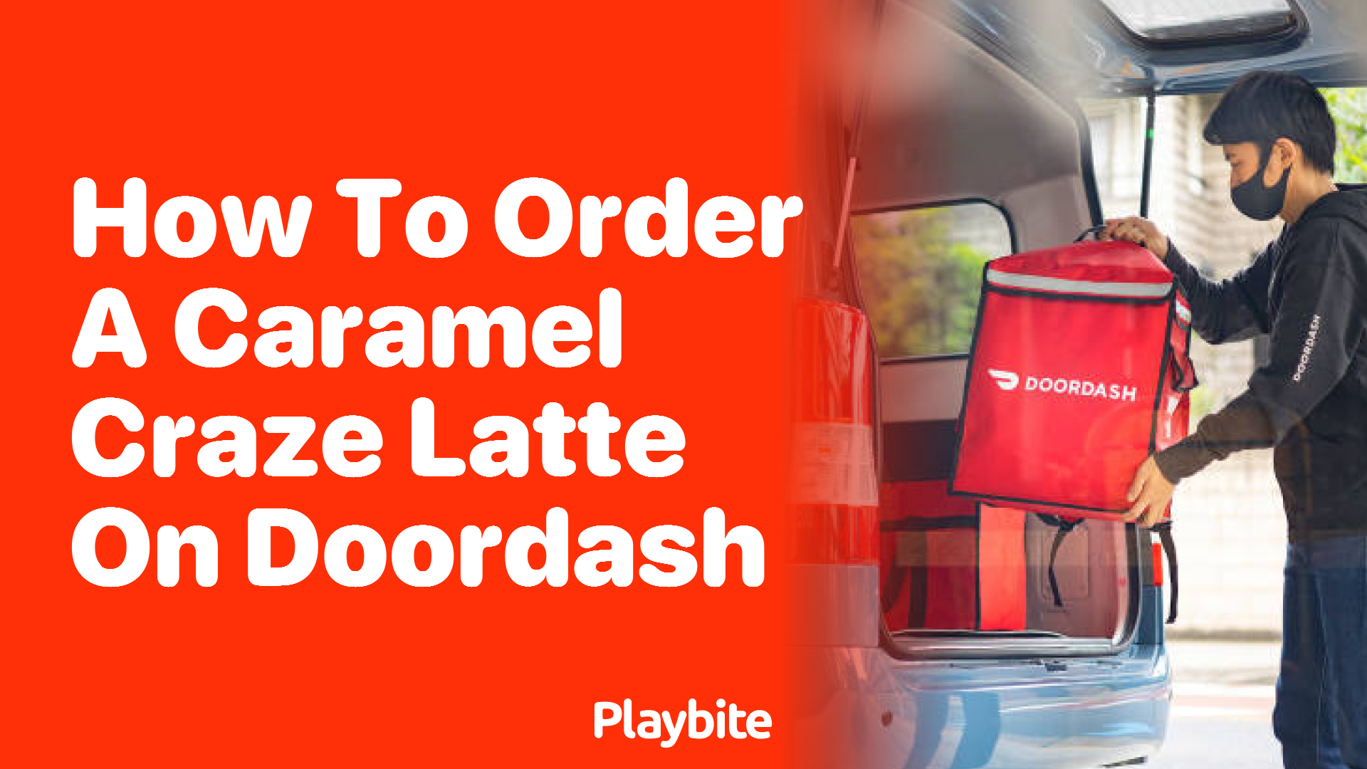 How to Order a Caramel Craze Latte on DoorDash