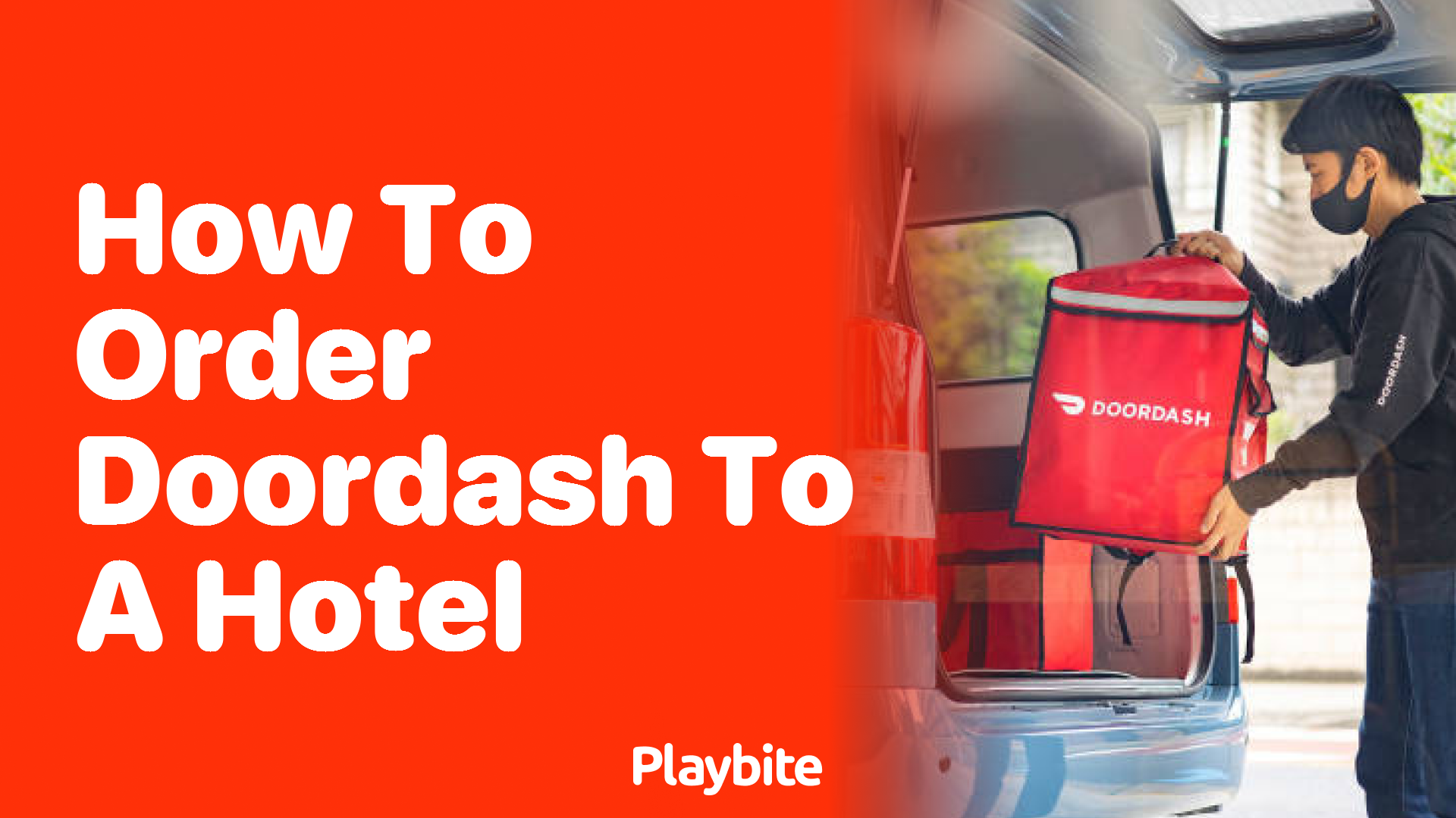 How to Order DoorDash to a Hotel A Simple Guide Playbite