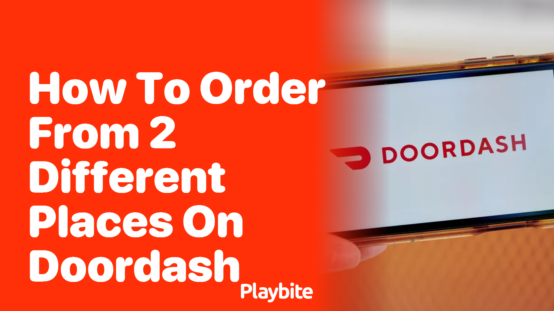 How to Order from 2 Different Places on DoorDash