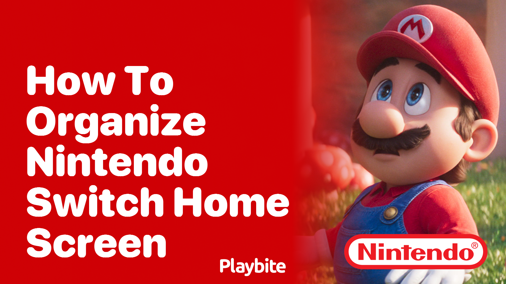 How to Organize Your Nintendo Switch Home Screen