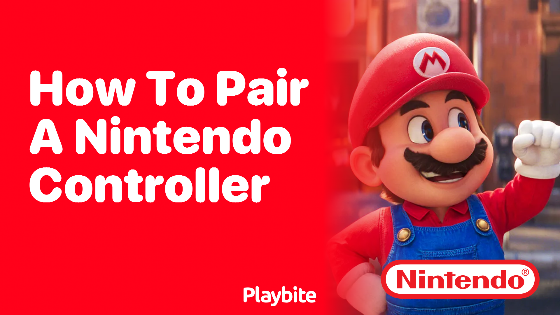 How to Pair a Nintendo Controller