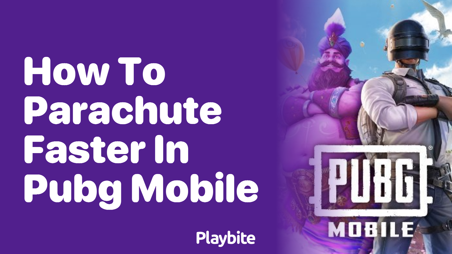 How to Parachute Faster in PUBG Mobile