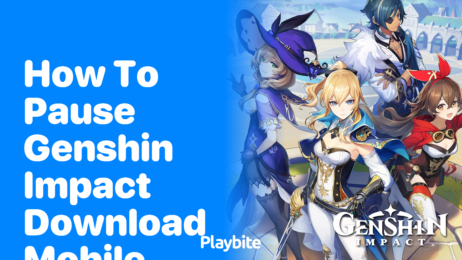 How to Pause Genshin Impact Download on Mobile?