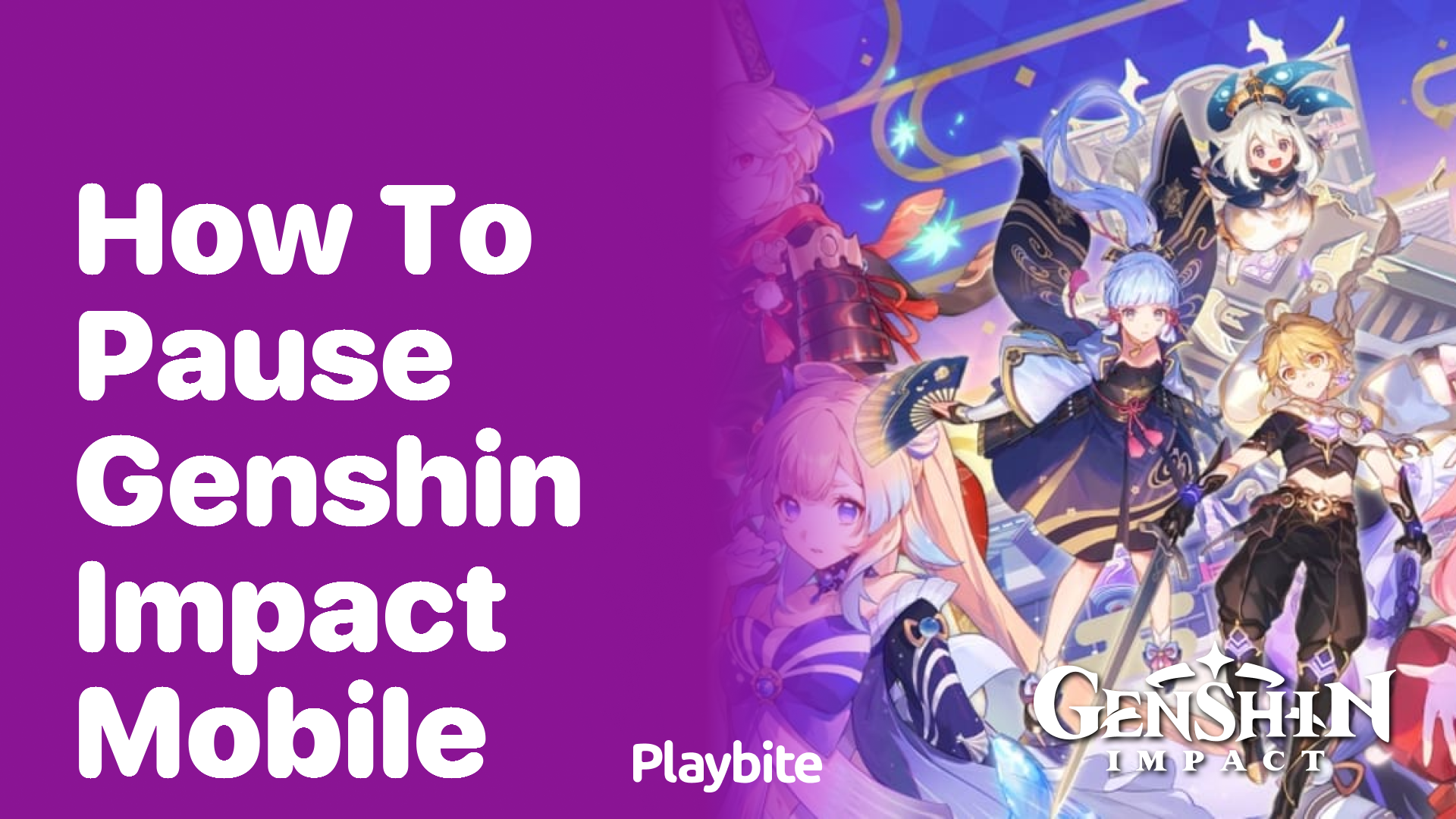 How to Pause Genshin Impact on Mobile