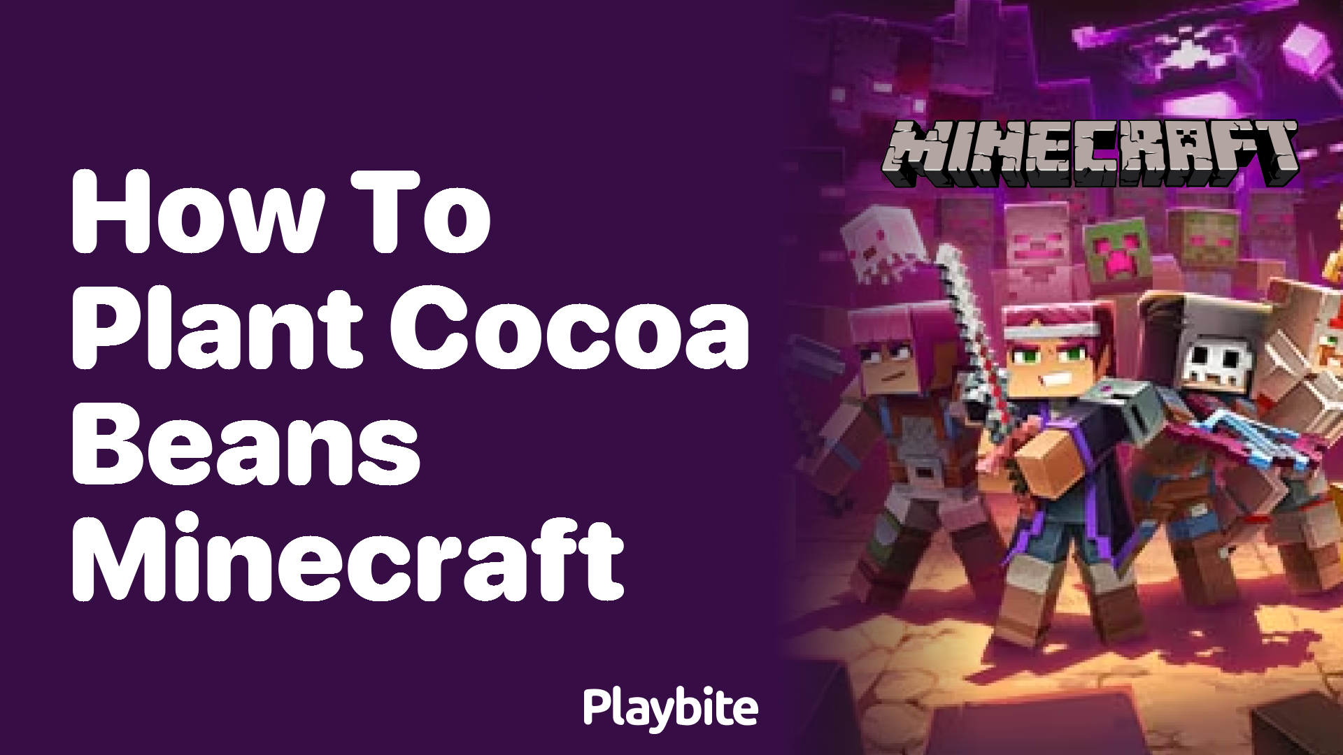 How to Plant Cocoa Beans in Minecraft: A Simple Guide