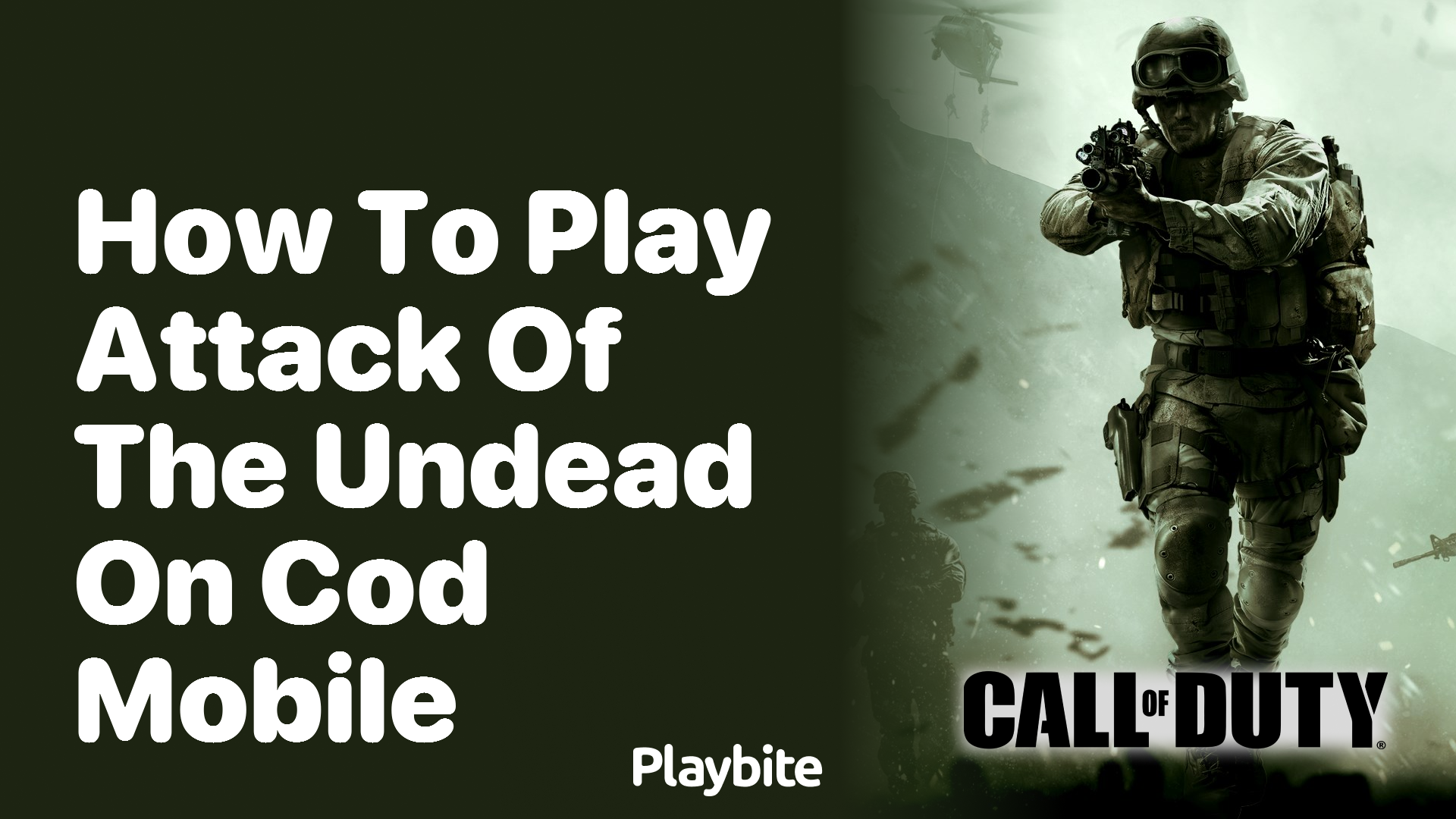 How to Play Attack of the Undead on COD Mobile