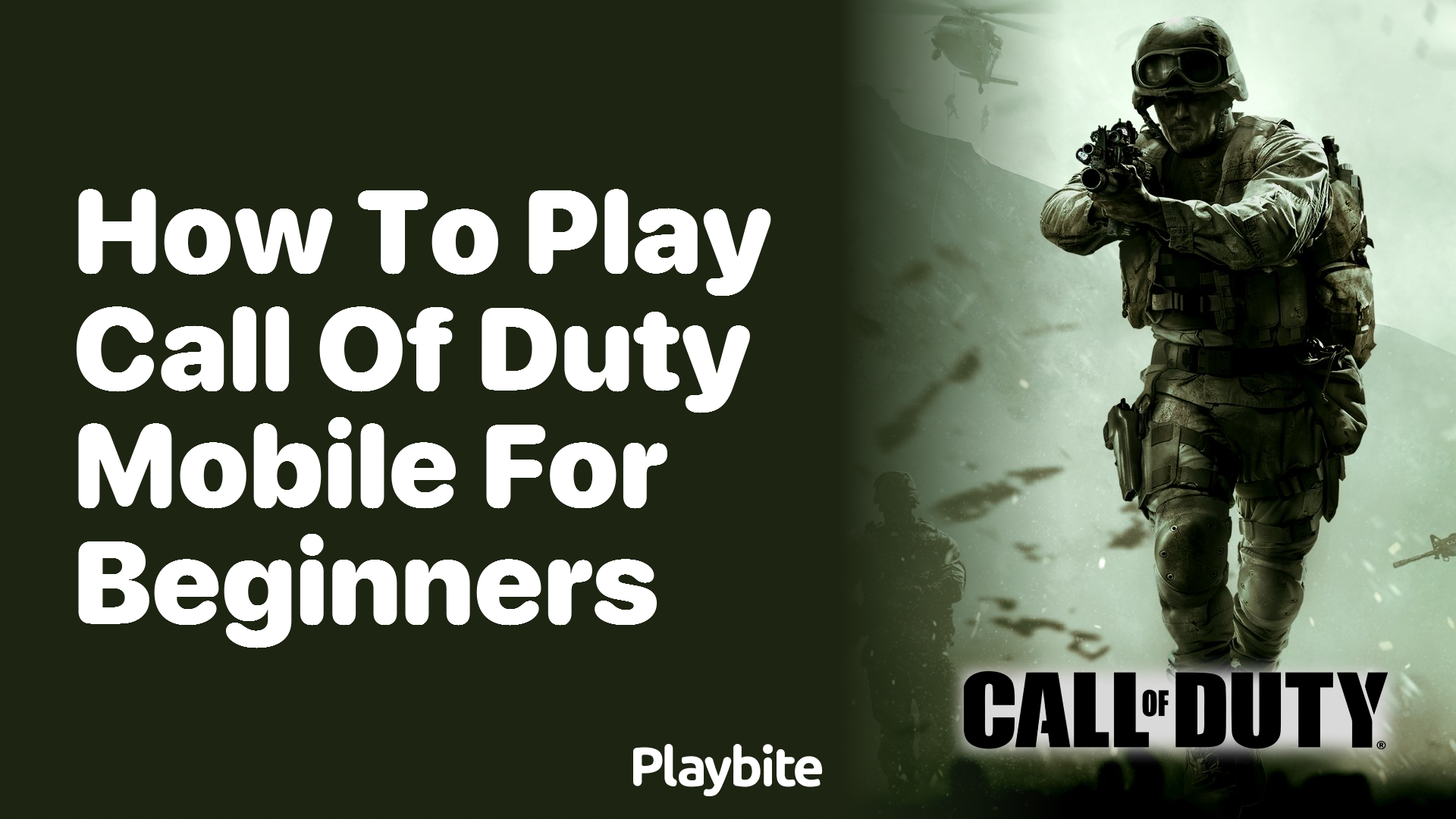How to Play Call of Duty Mobile for Beginners: A Fun Guide
