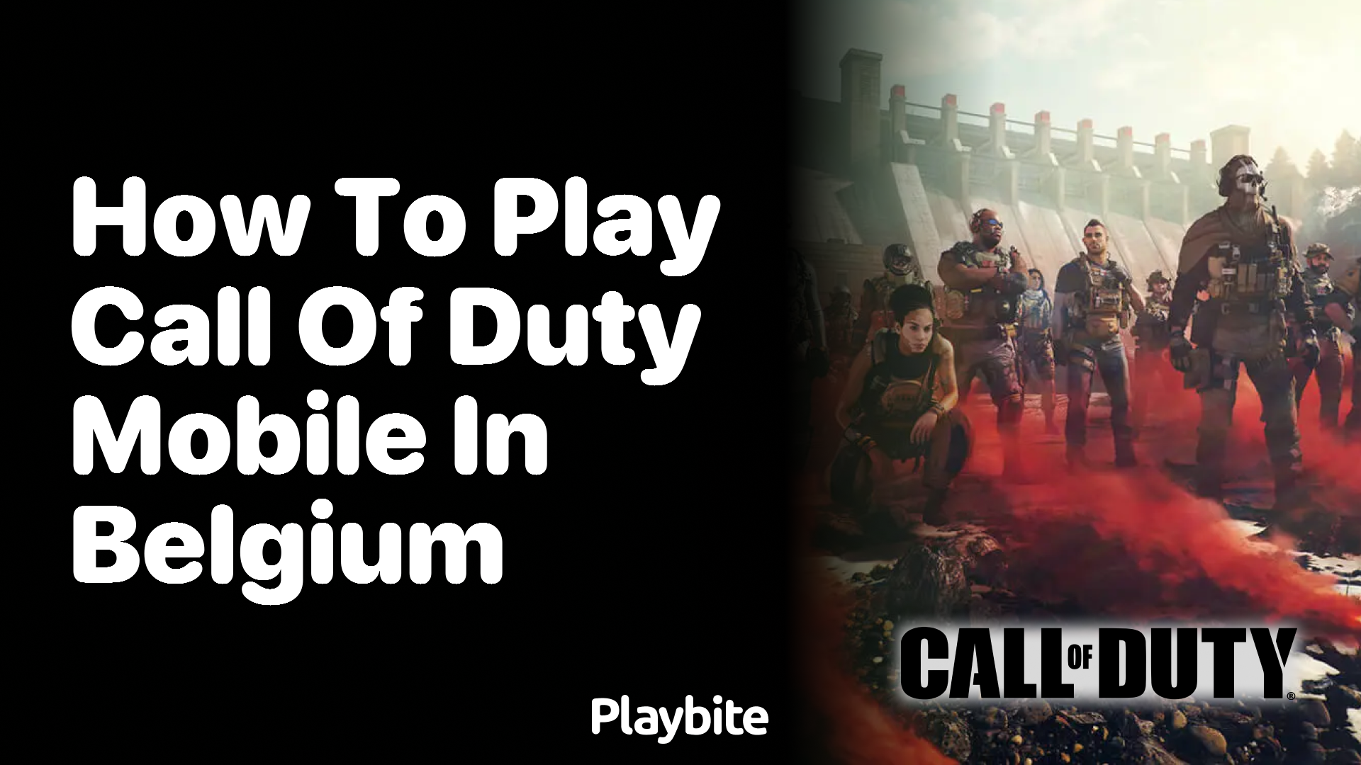 How to Play Call of Duty Mobile in Belgium