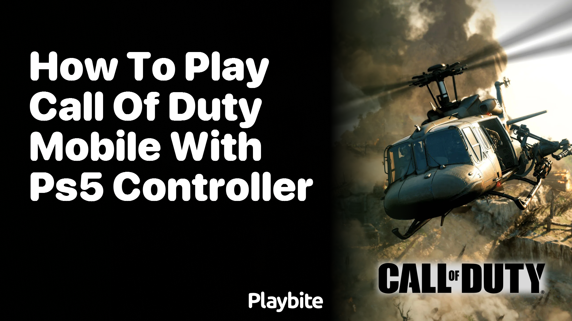 How to Play Call of Duty Mobile with a PS5 Controller