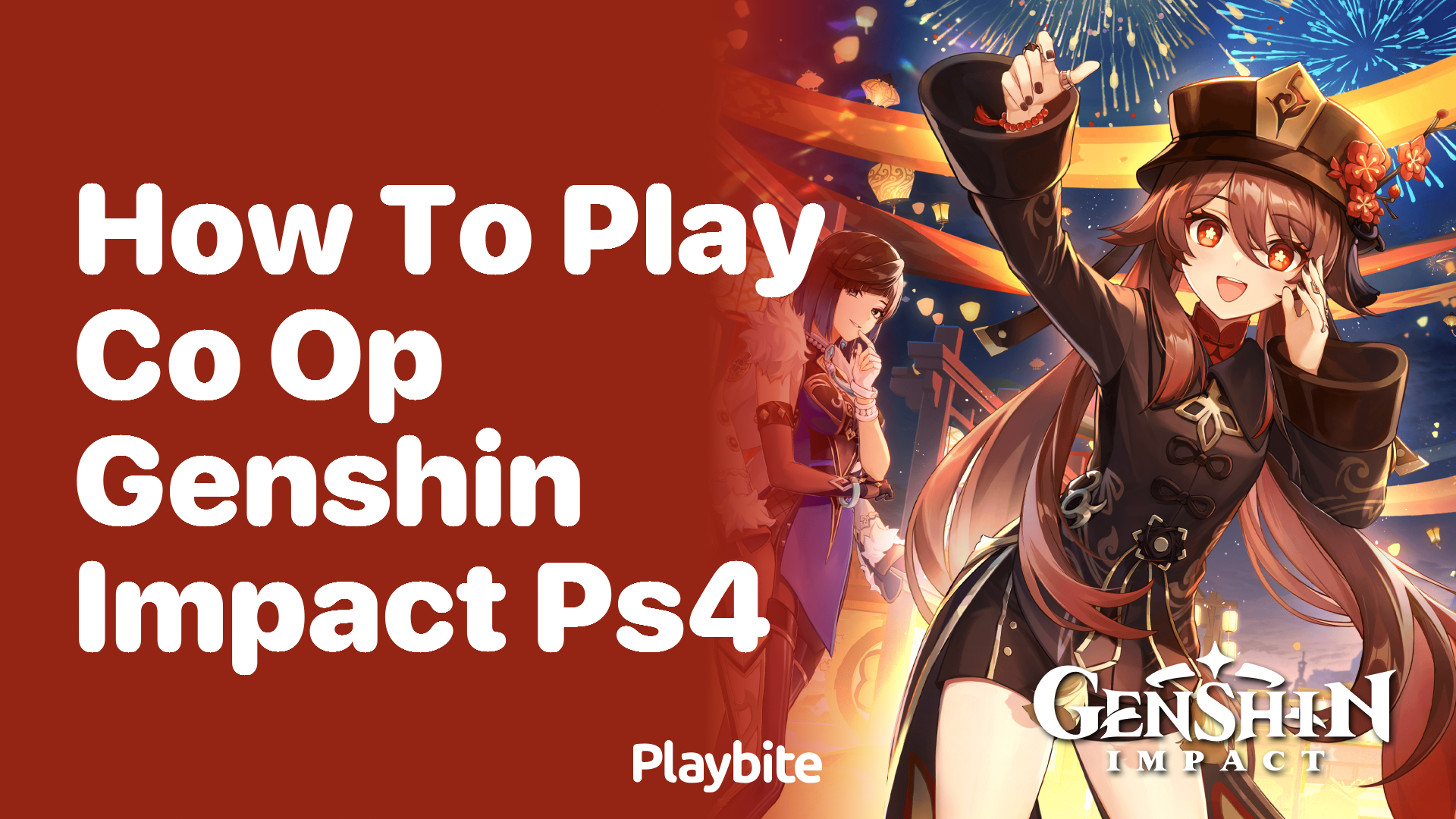 How to Play Co-Op in Genshin Impact on PS4