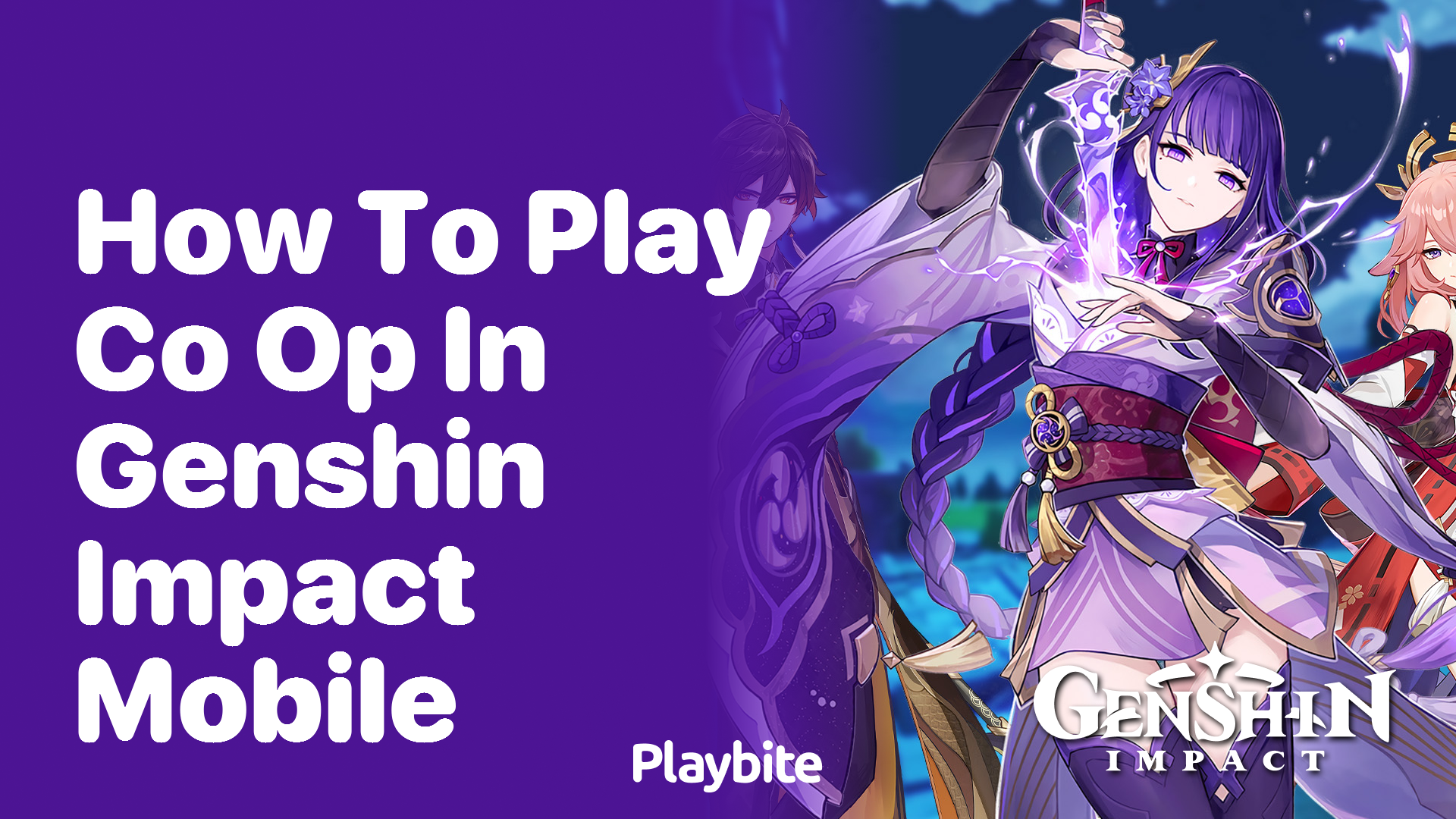 How to Play Co-Op in Genshin Impact Mobile