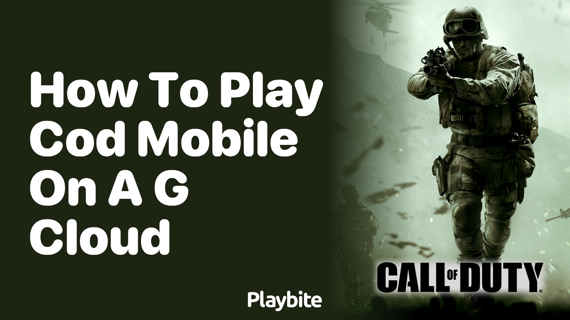 How to Play COD Mobile on a G Cloud
