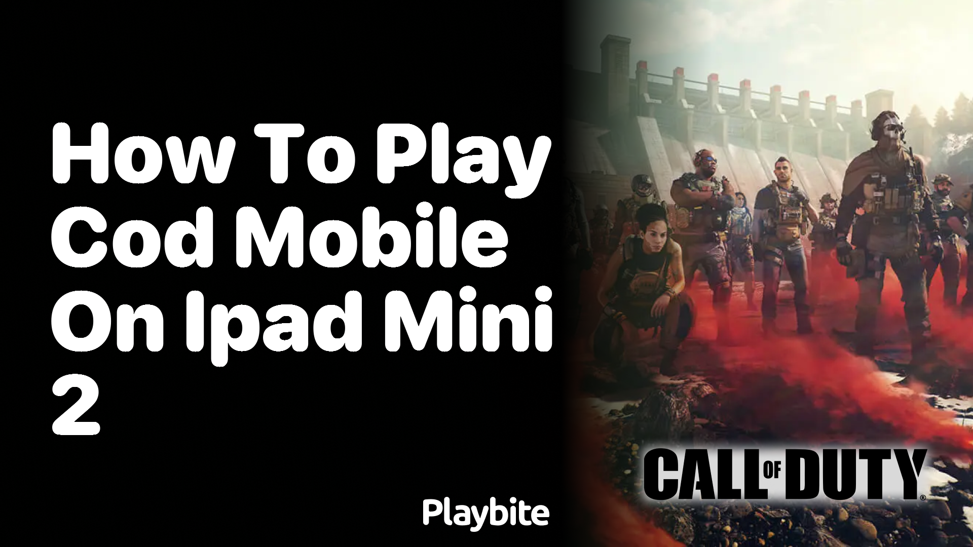 How to Play CoD Mobile on an iPad Mini 2