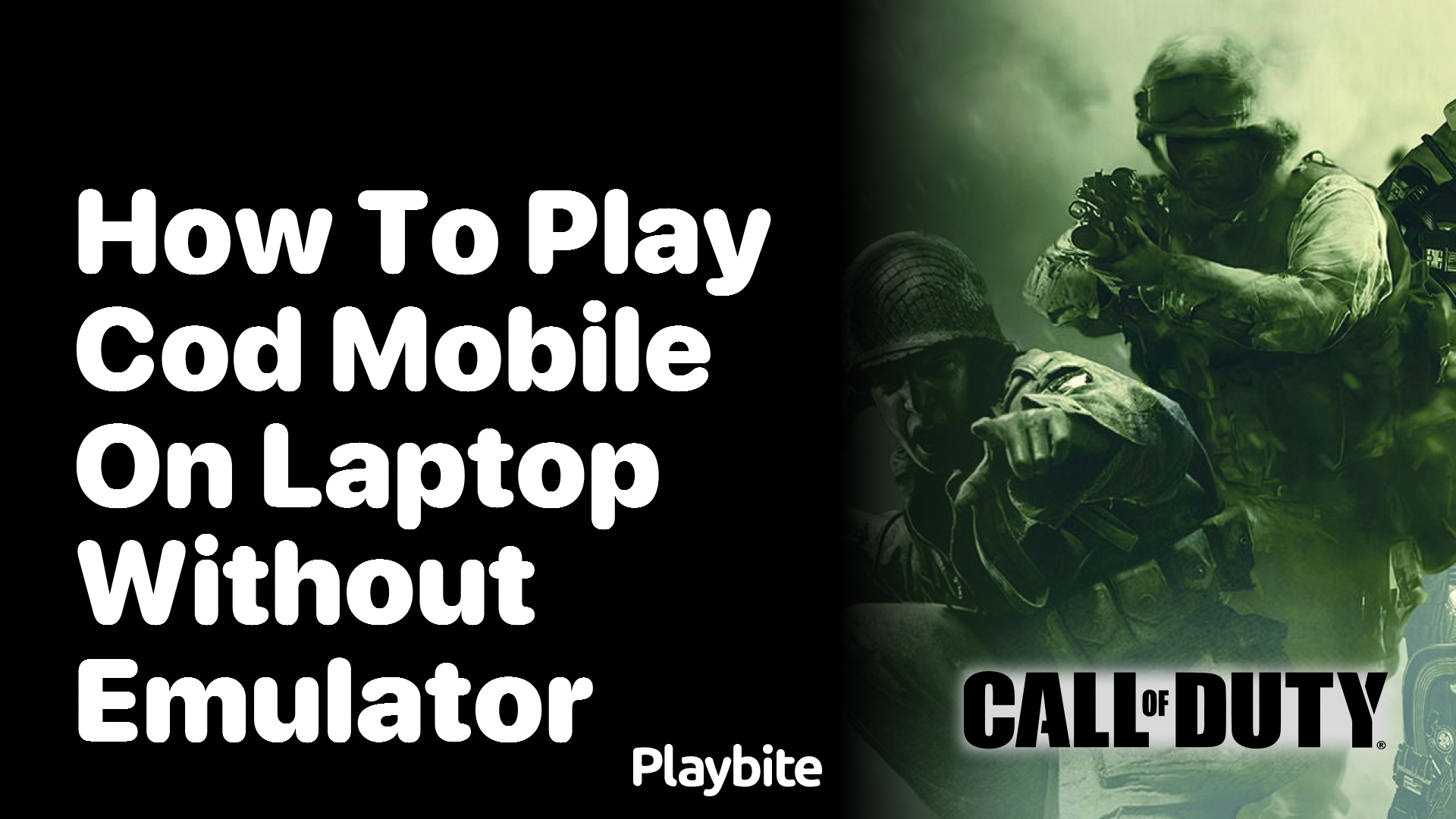 How to Play COD Mobile on Your Laptop Without an Emulator
