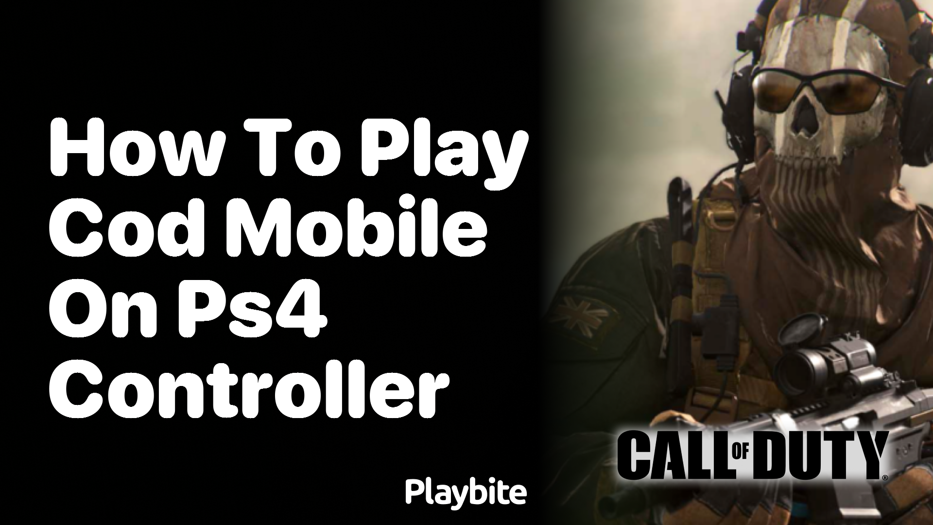 How to Play CoD Mobile with a PS4 Controller?