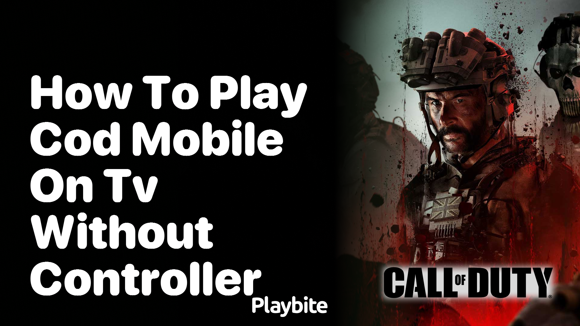 How to Play COD Mobile on Your TV Without a Controller