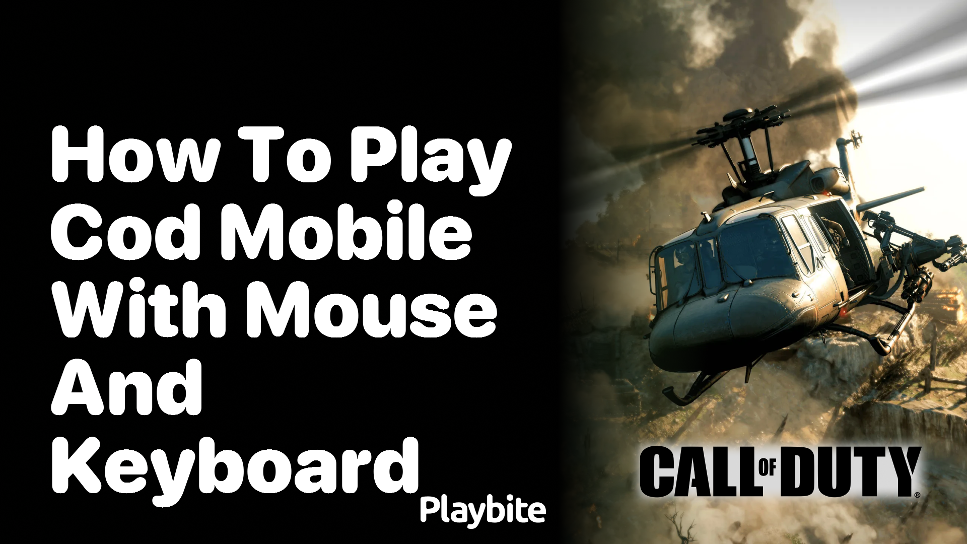 How to Play COD Mobile with Mouse and Keyboard