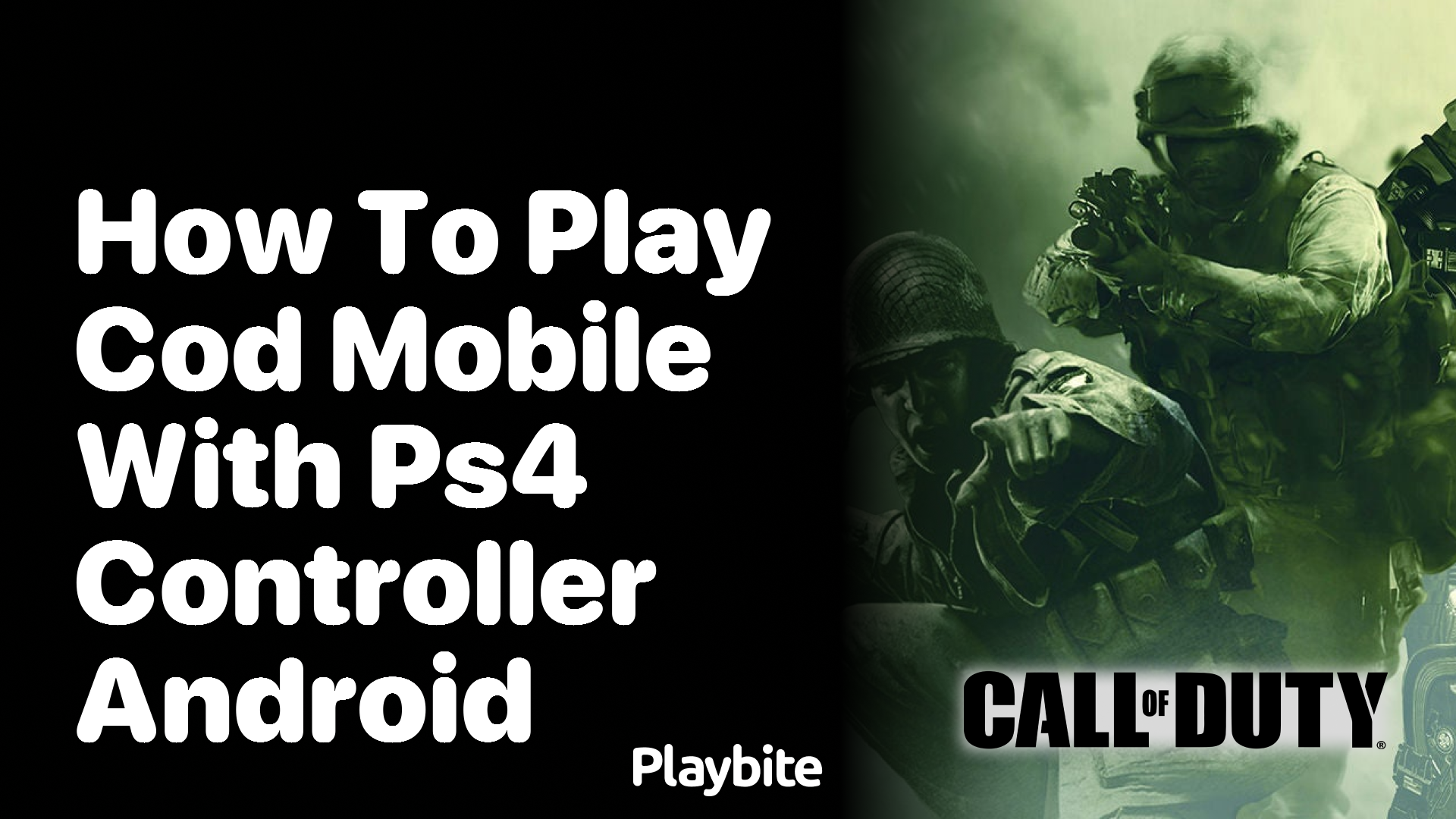 How to Play COD Mobile with a PS4 Controller on Android