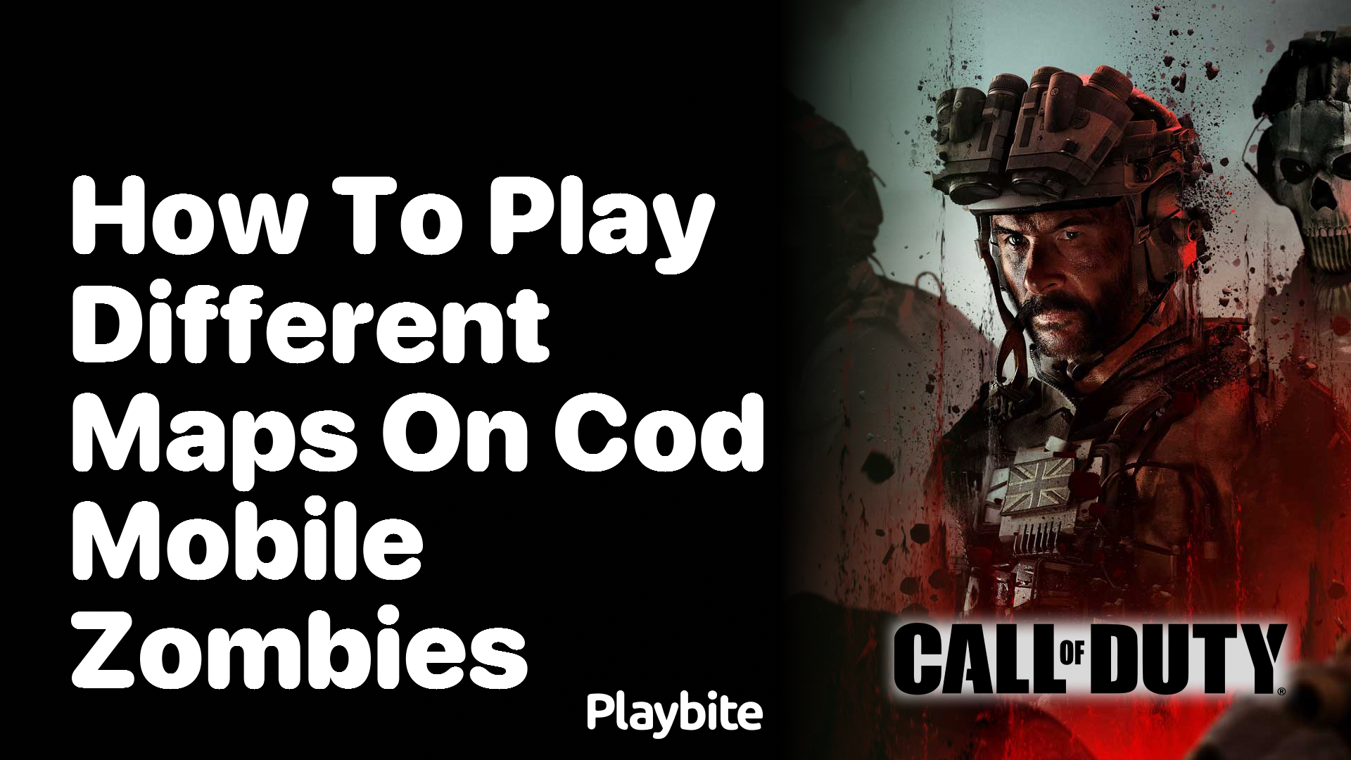 How to Play Different Maps on COD Mobile Zombies