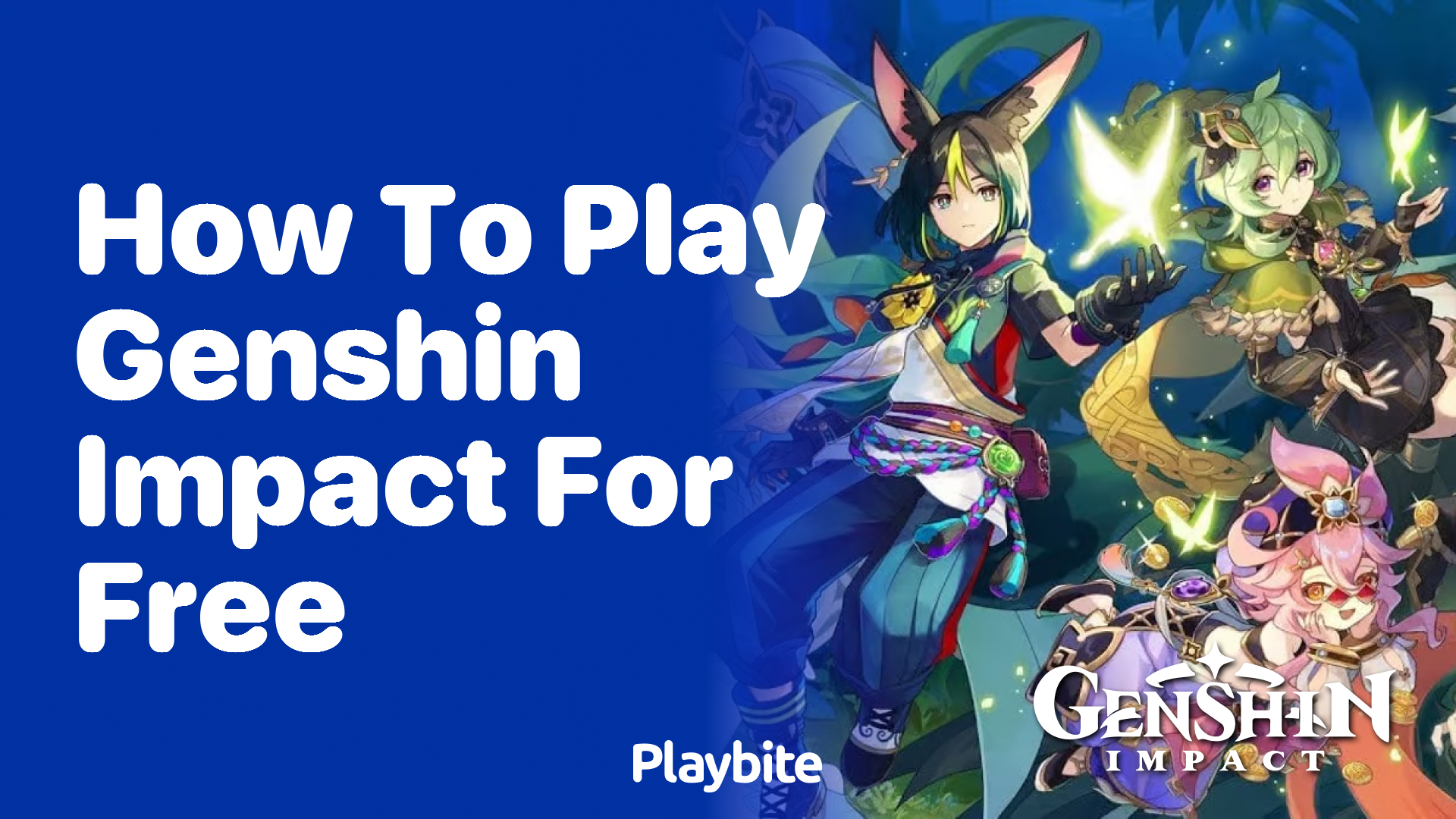 How to Play Genshin Impact for Free