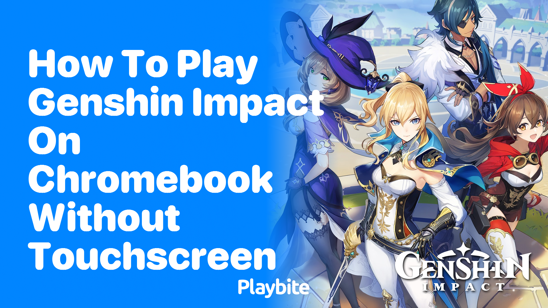 How to Play Genshin Impact on a Chromebook Without a Touchscreen