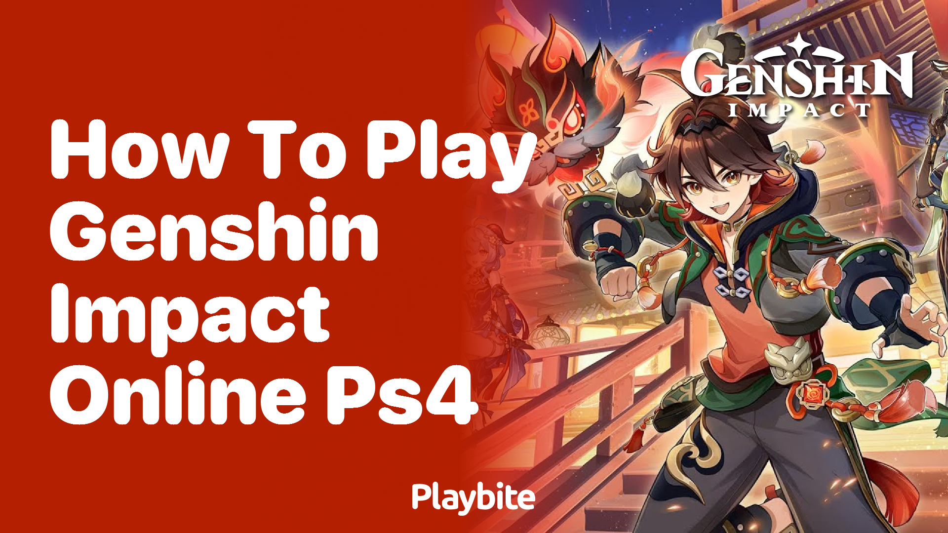 How to Play Genshin Impact Online on PS4